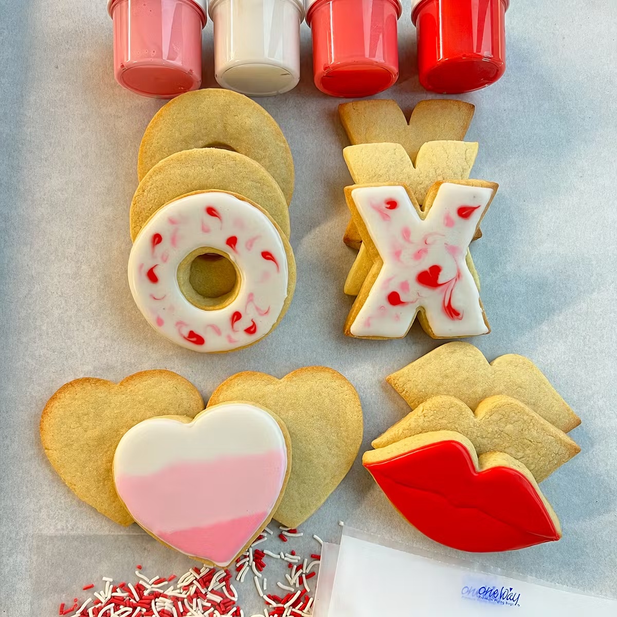 Valentine's Day Cookie Decorating Kit