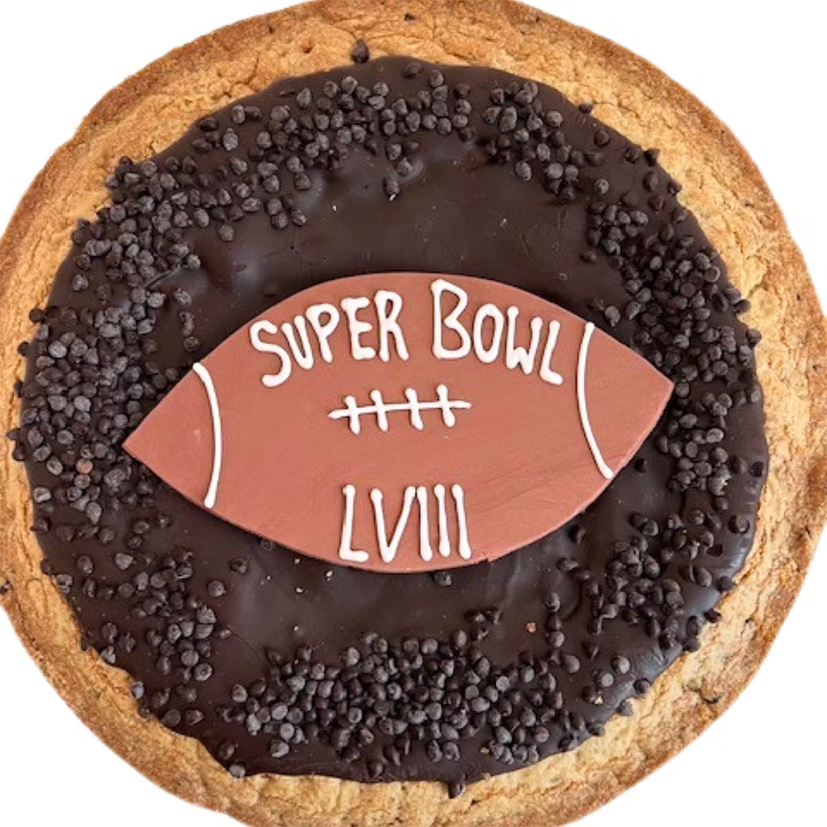Super Bowl Cookie Cake