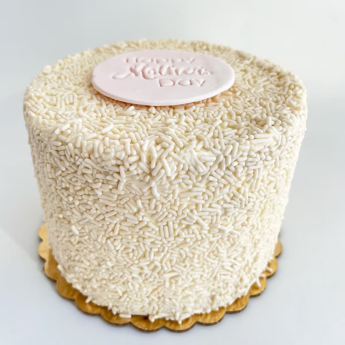 Mother's Day Vanilla Layer Cake