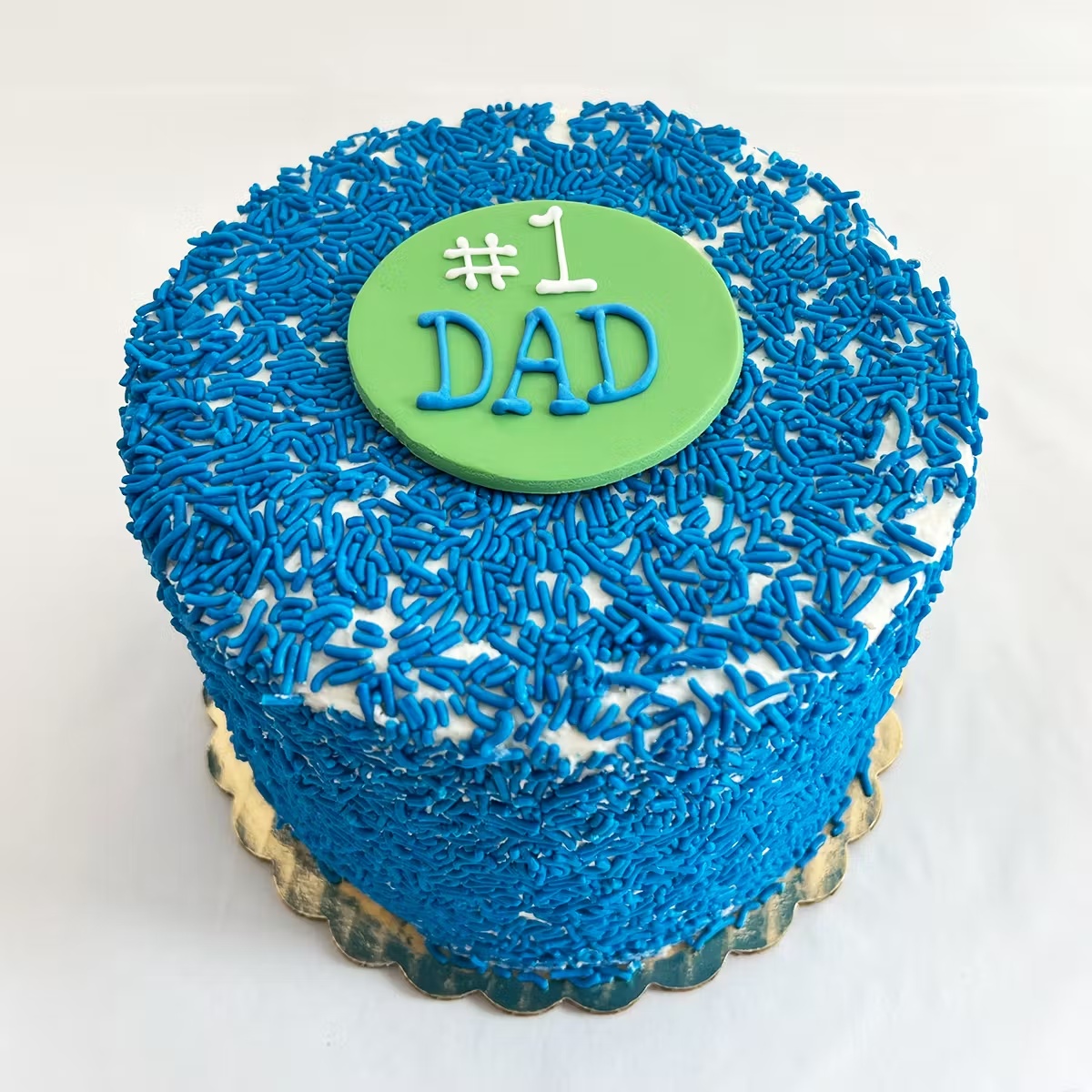 Father's Day Vanilla Layer Cake