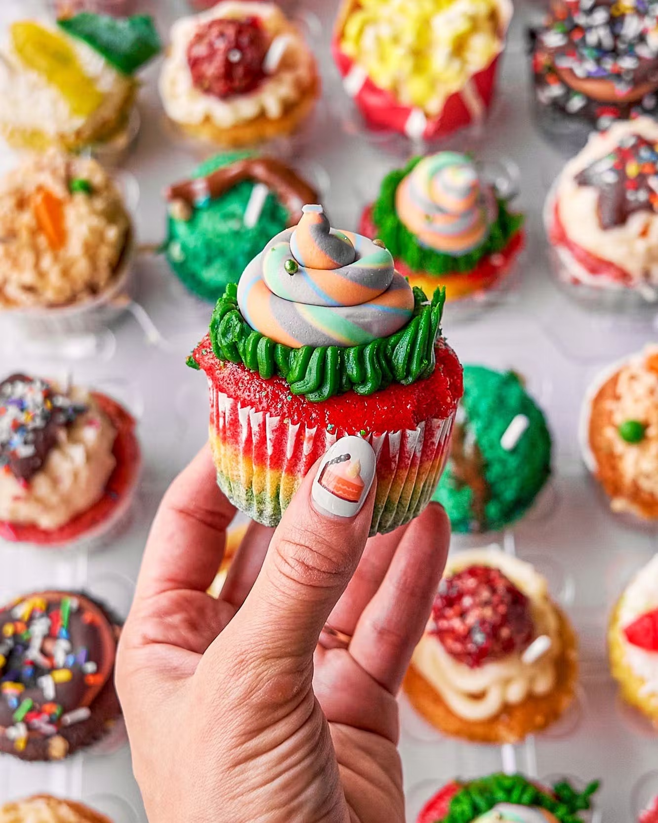 April Fools Day Cupcake Box