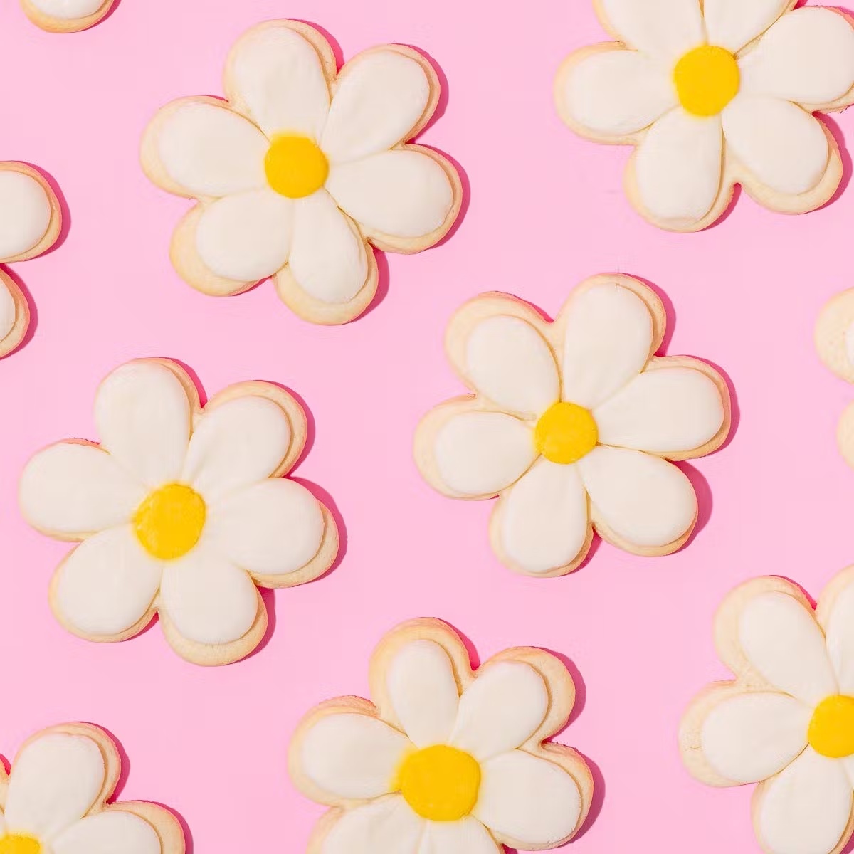 Daisy Sugar Cookies - 10 Pack