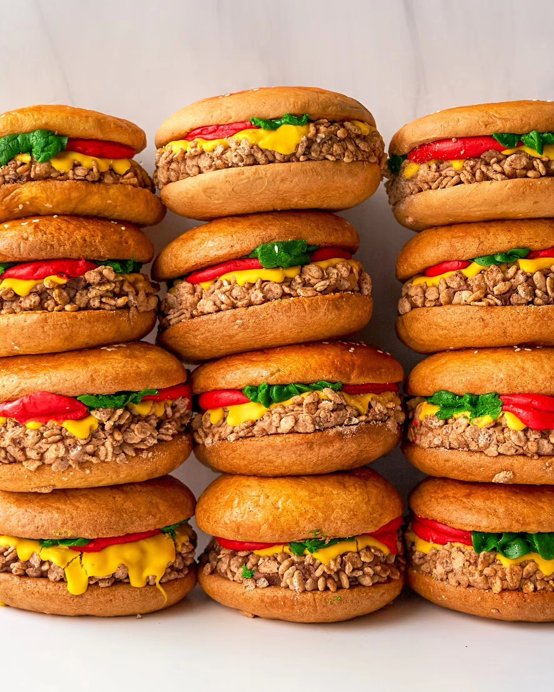 Cheeseburger Whoopie Pies