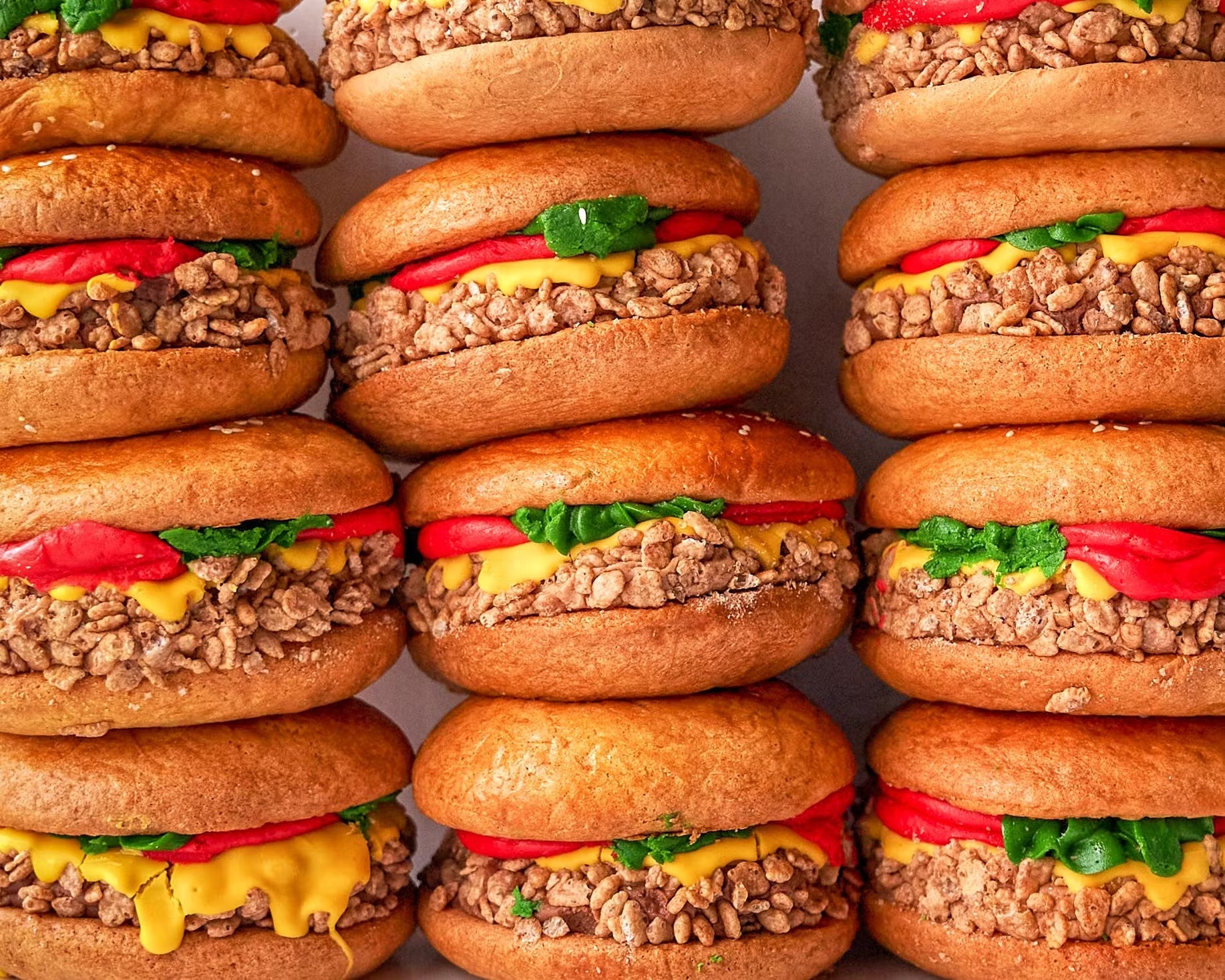 Cheeseburger Whoopie Pies