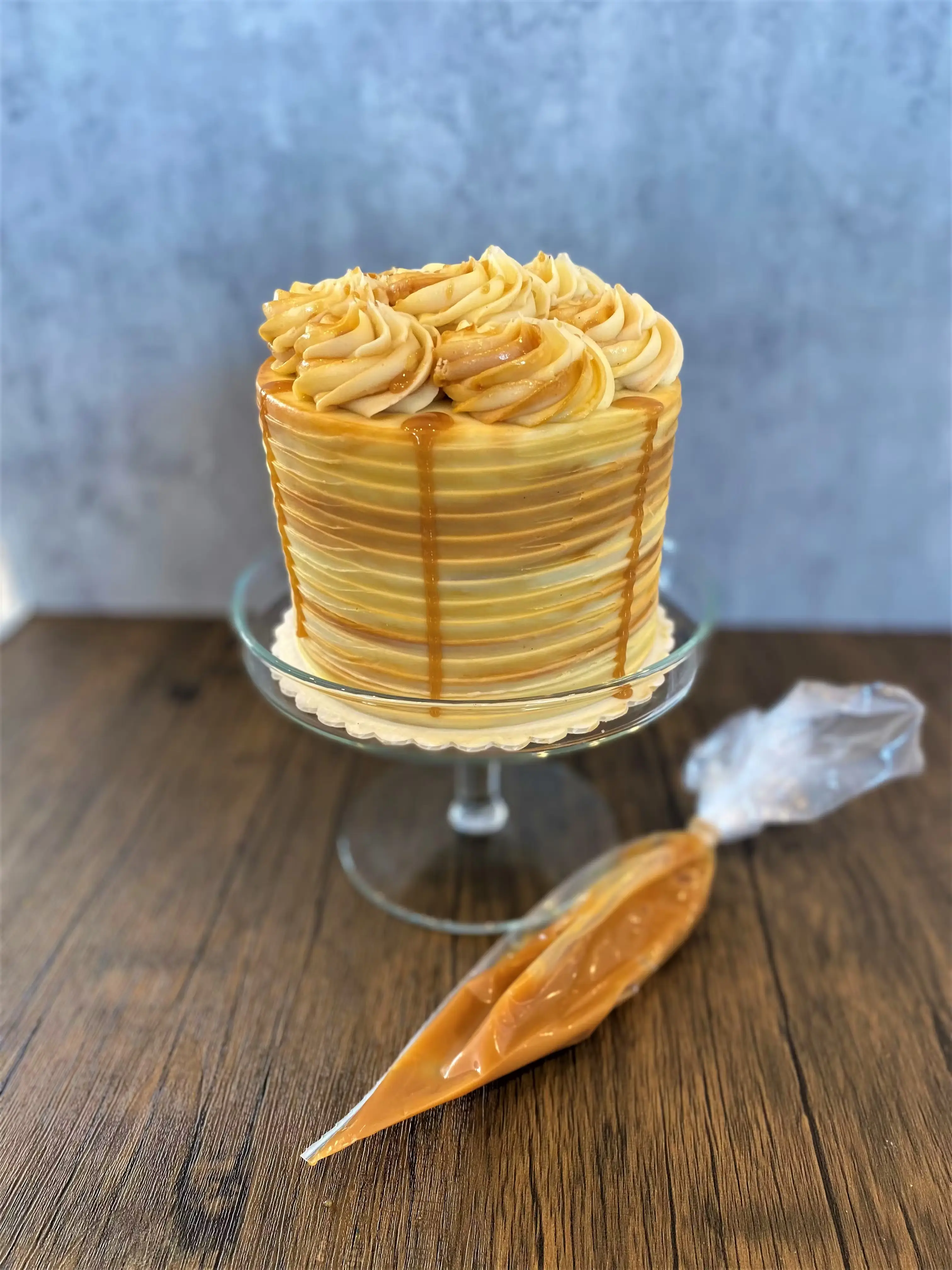 Buttercream Salted Caramel Cake