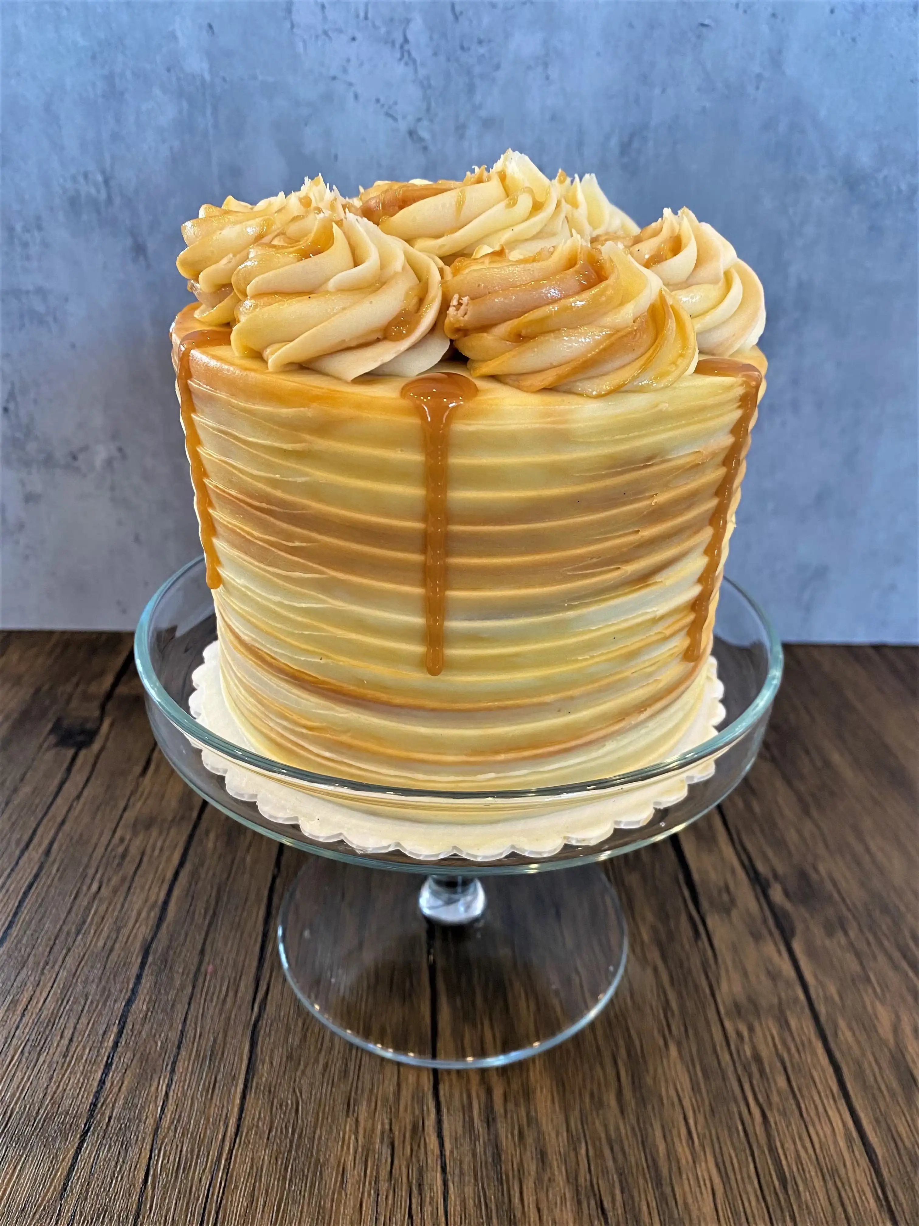 Buttercream Salted Caramel Cake