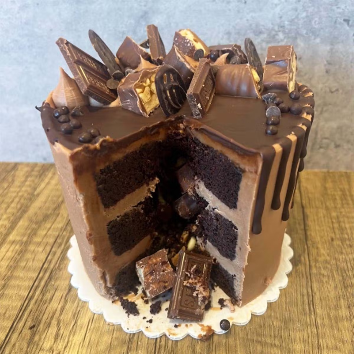 Loaded Chocolate Cake