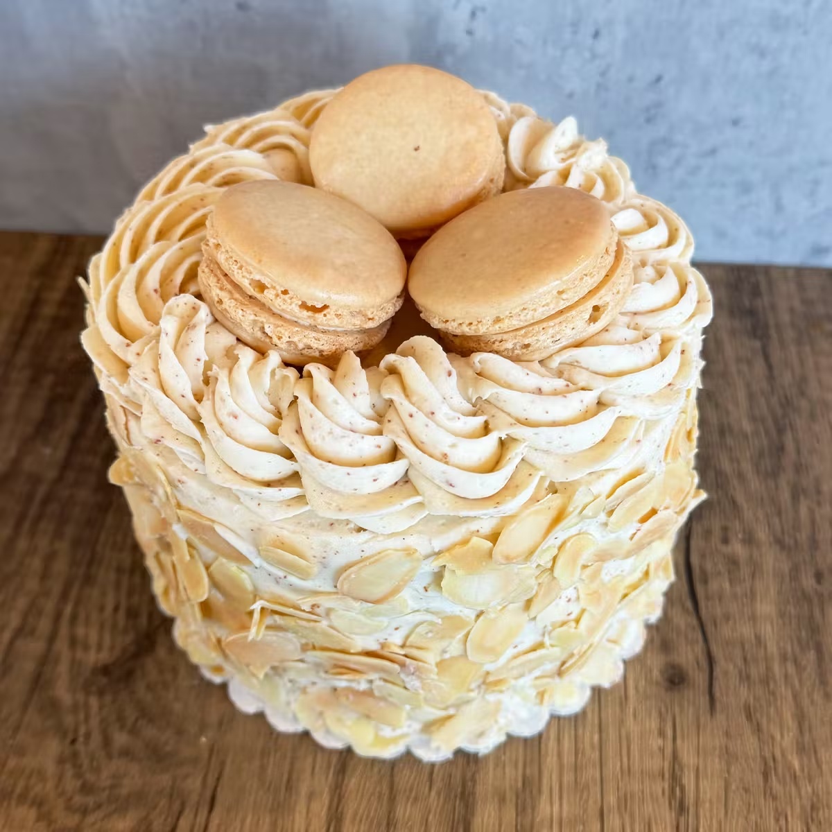 Toasted Almond Torte