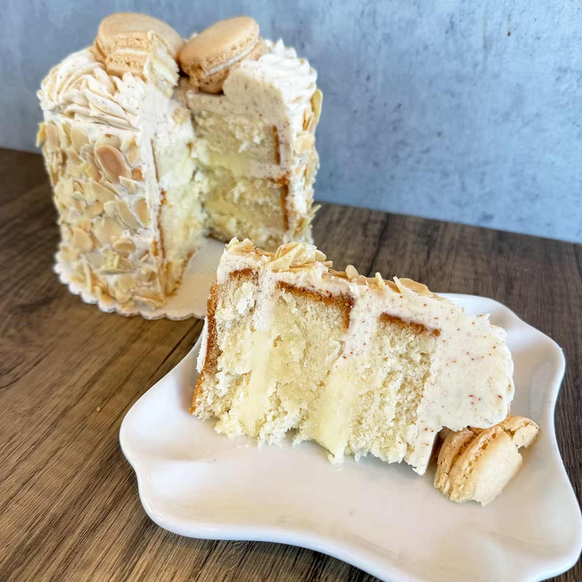 Toasted Almond Torte