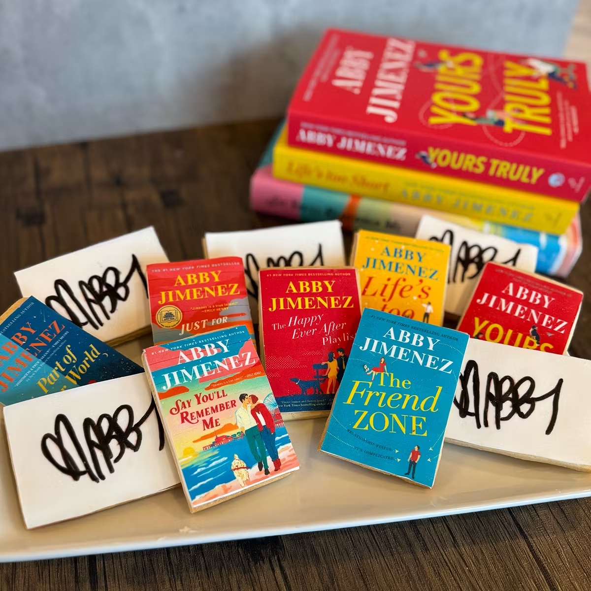 Abby Jimenez Book Cookies - 12 Pack