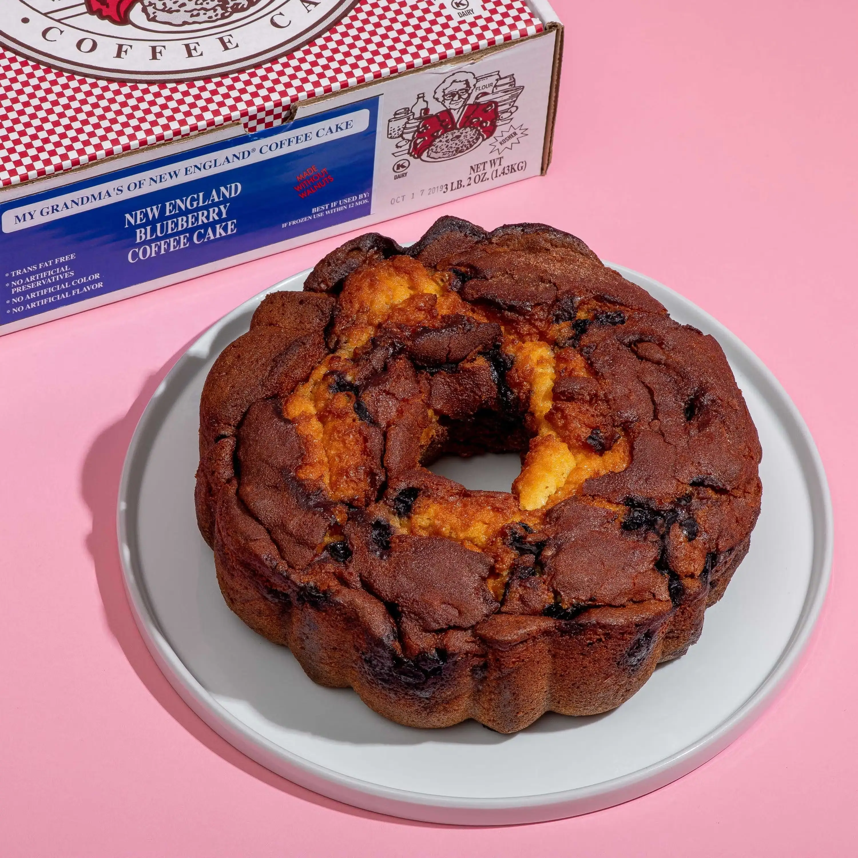 New England Blueberry Coffee Cake