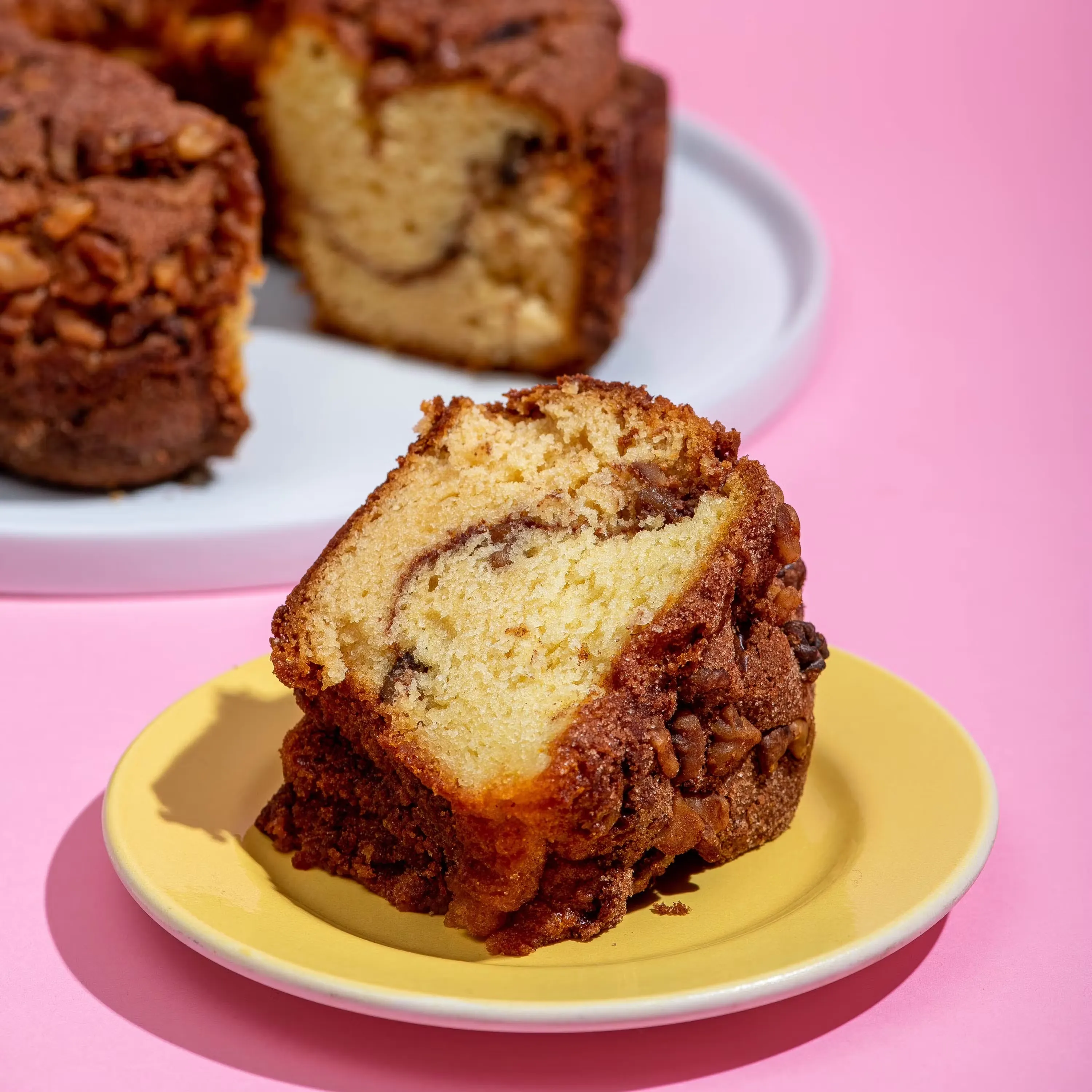 Cinnamon Walnut Coffee Cake