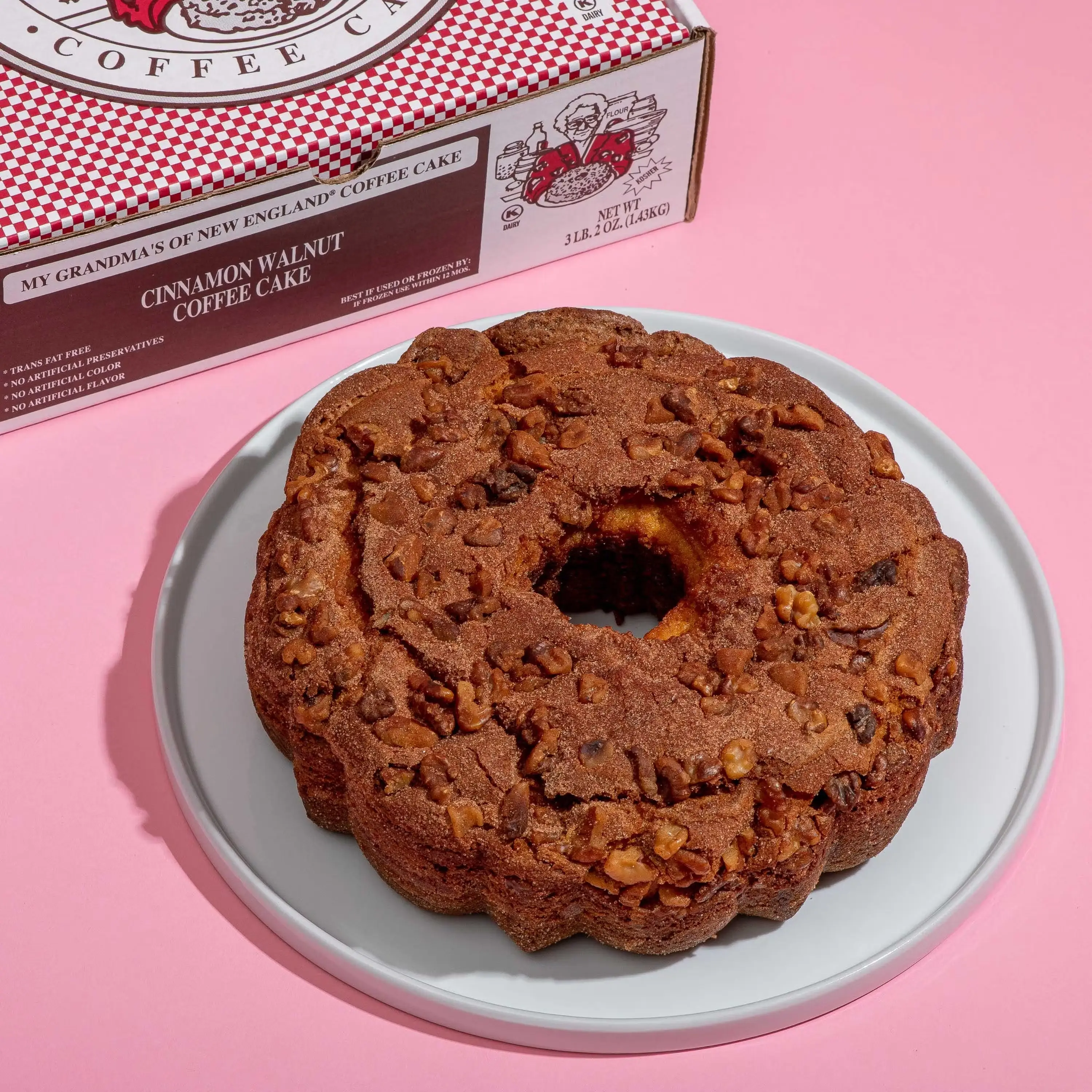 Cinnamon Walnut Coffee Cake