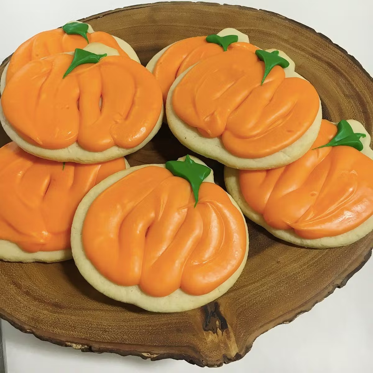 Pumpkin Sugar Cookies - 10 Pack