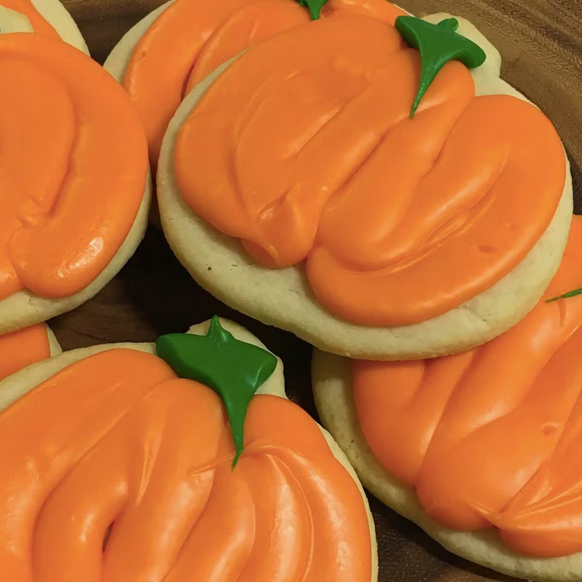 Pumpkin Sugar Cookies - 10 Pack