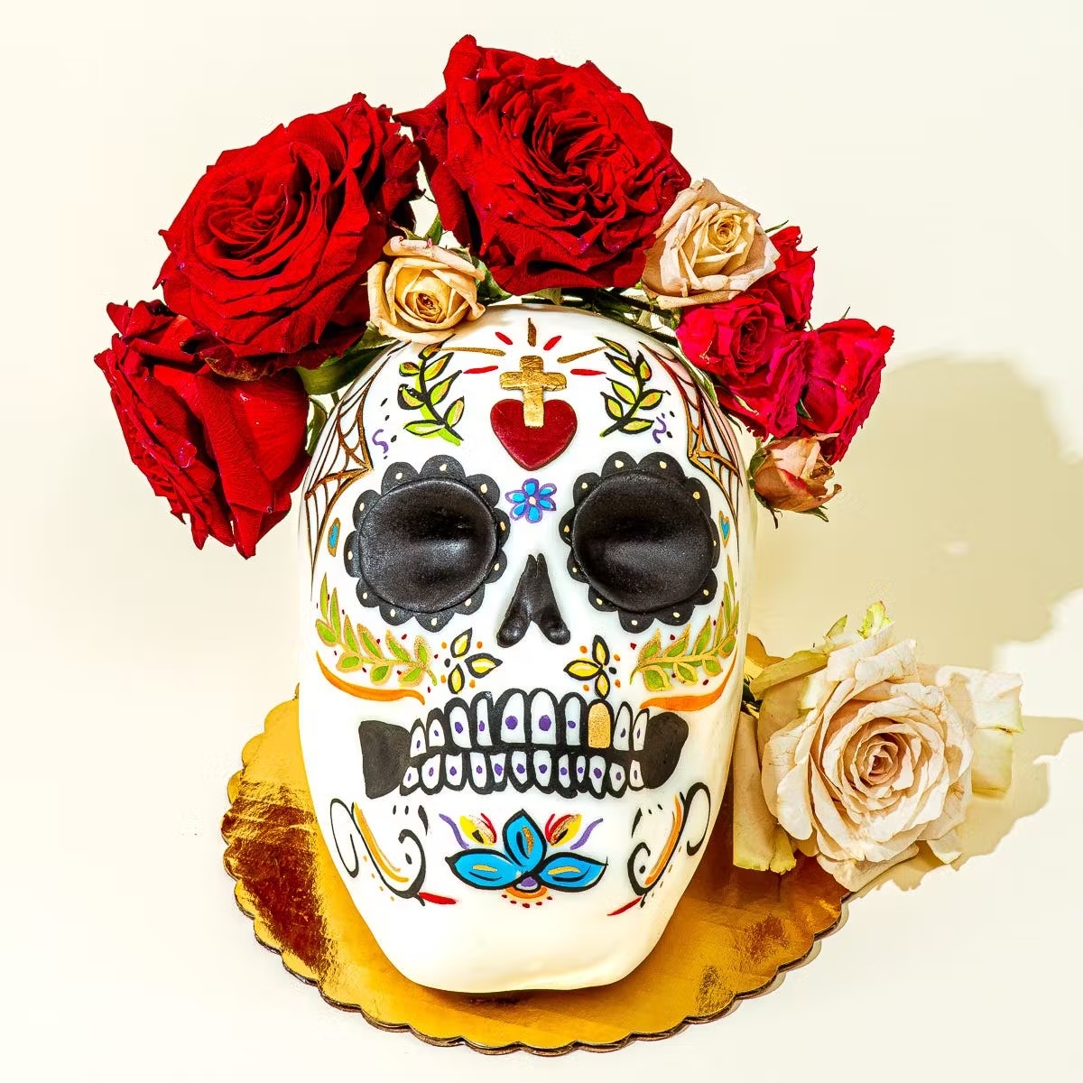 Dia De Las Muertas Cake