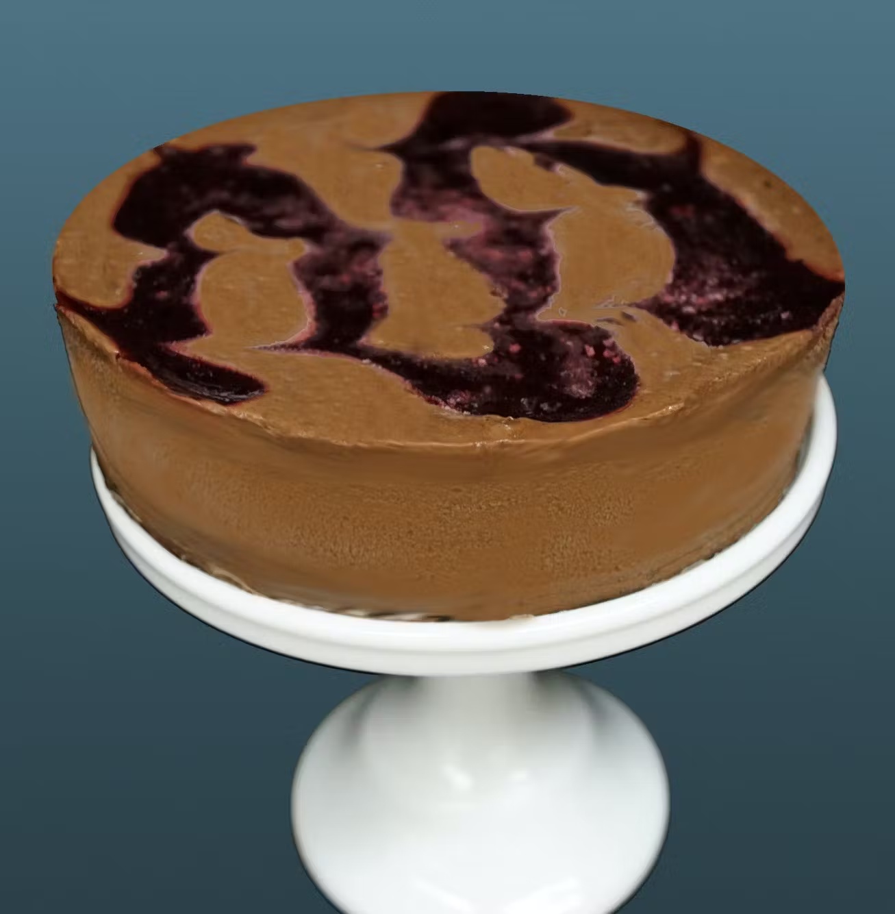 Raspberry Chocolate Cheesecake - 6"