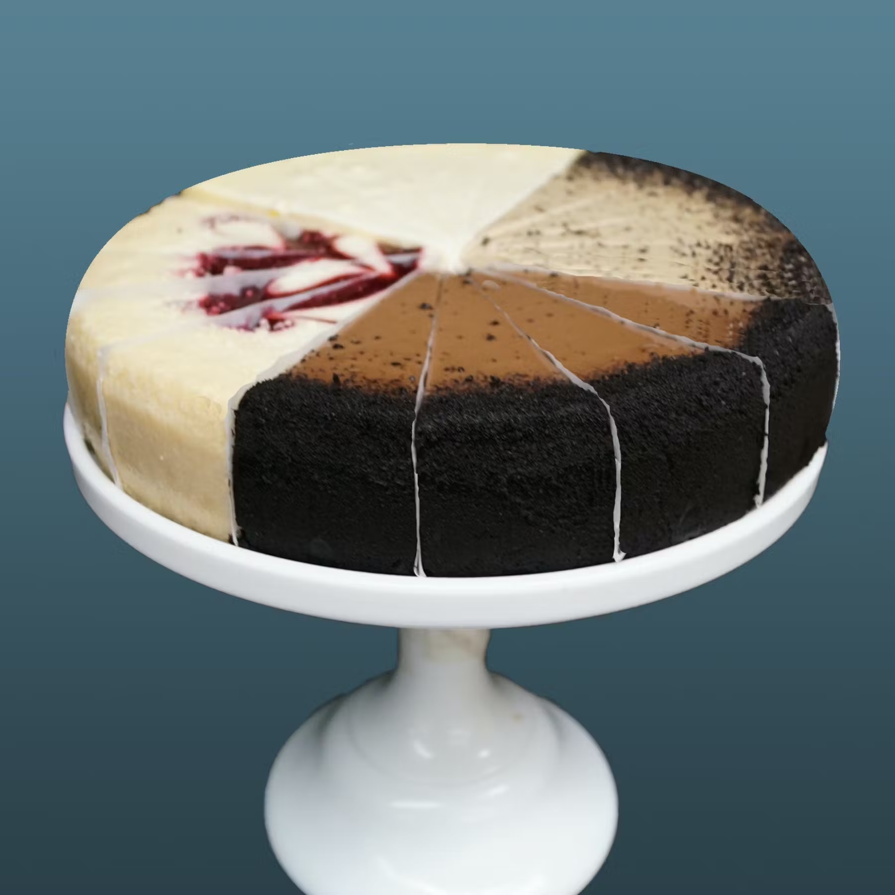 Sampler Cheesecake - 9"