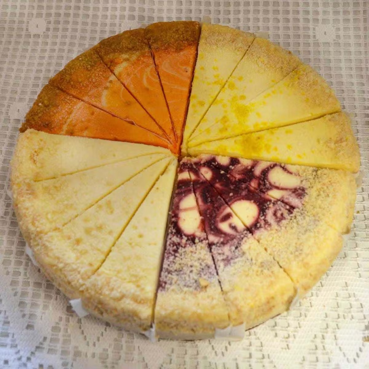 Summer Sampler Cheesecake