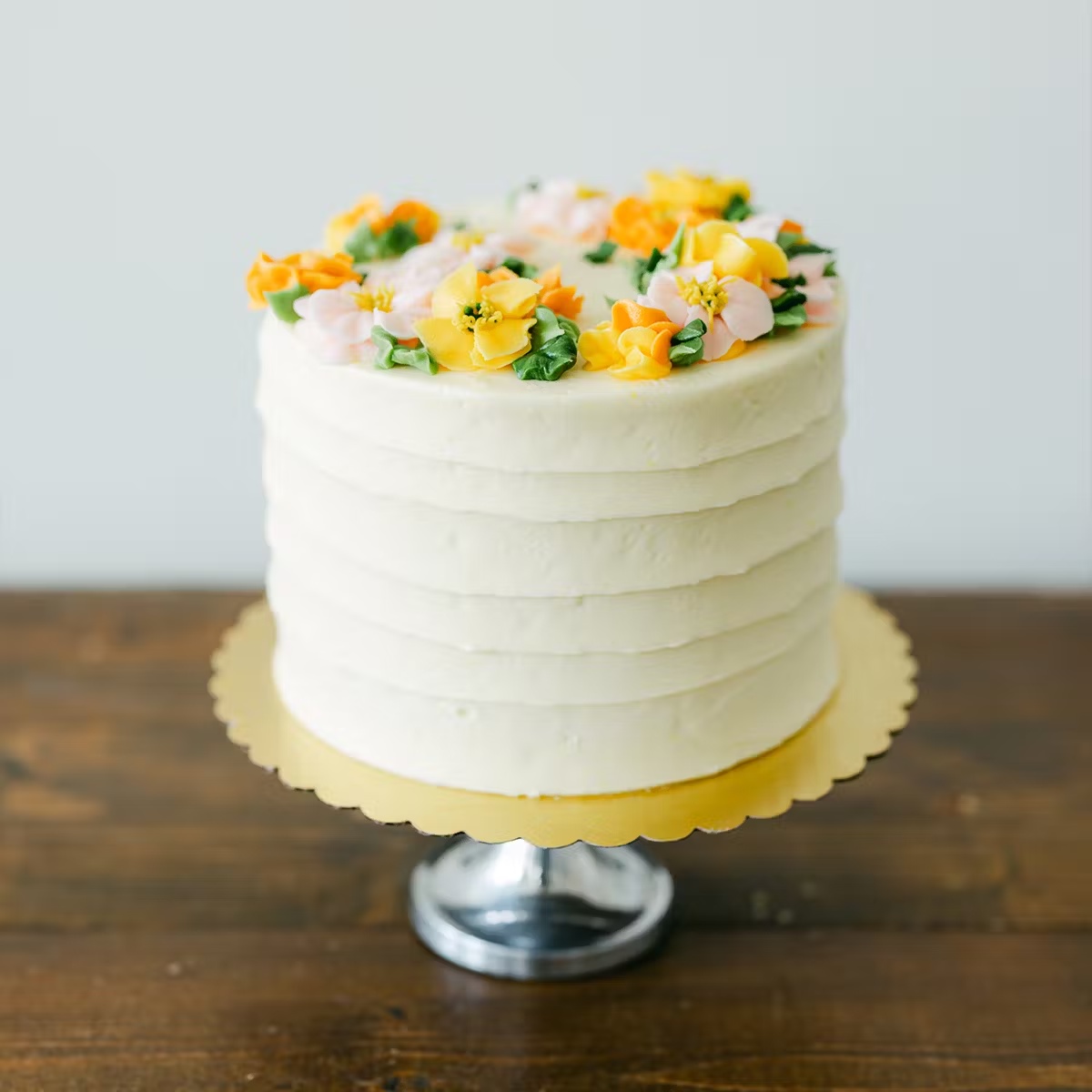 Mother's Day Handcrafted Lemon Cake