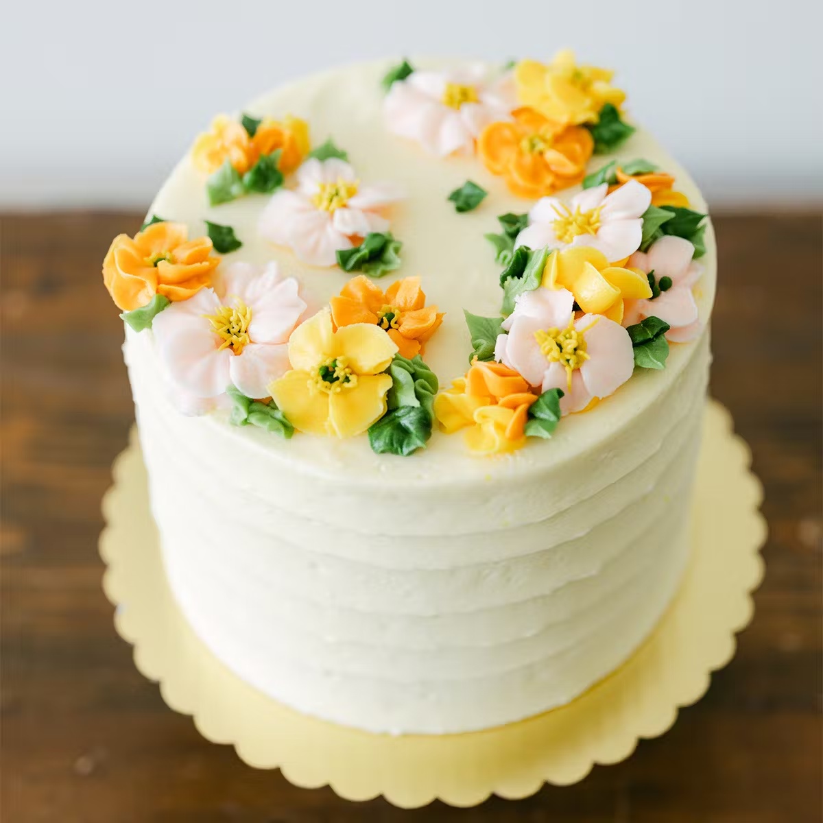 Mother's Day Handcrafted Lemon Cake