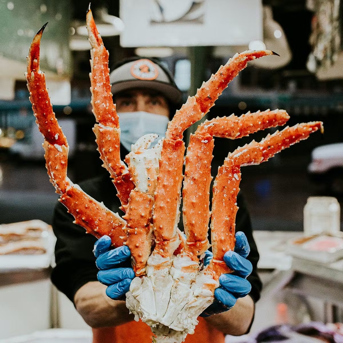 King Crab - Legs and Claws, Alaska, Wild, 1 lb