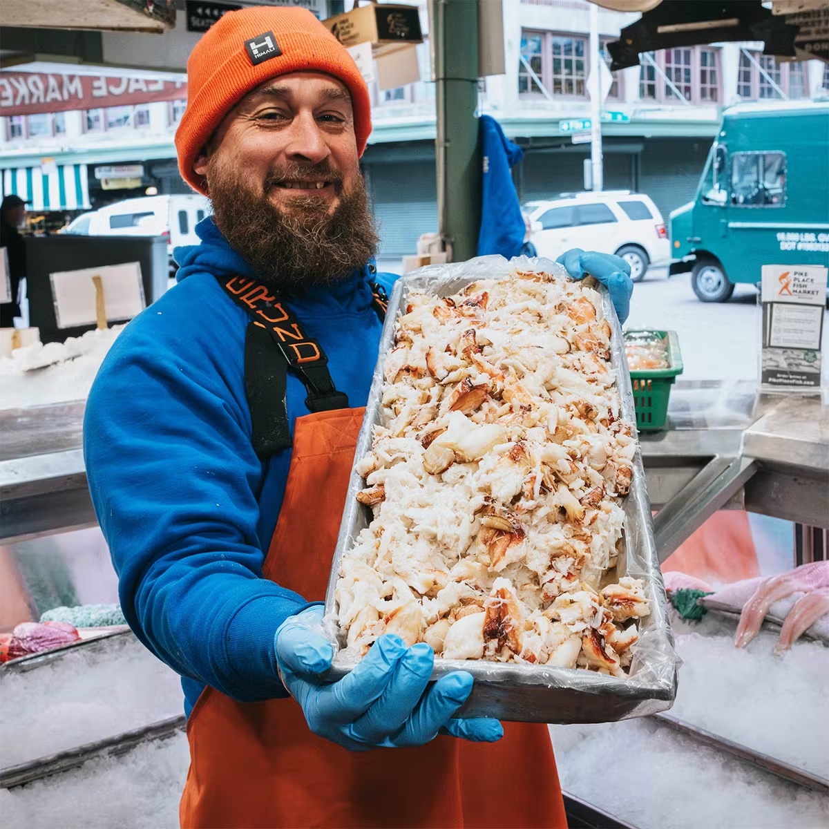 Dungeness Crab Meat - Fresh, Wild, 1lb