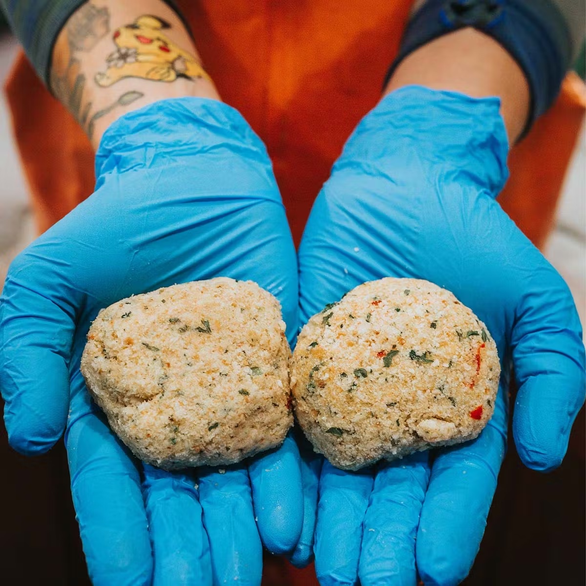 Crab Cakes - Dungeness, Handmade, 4-pack