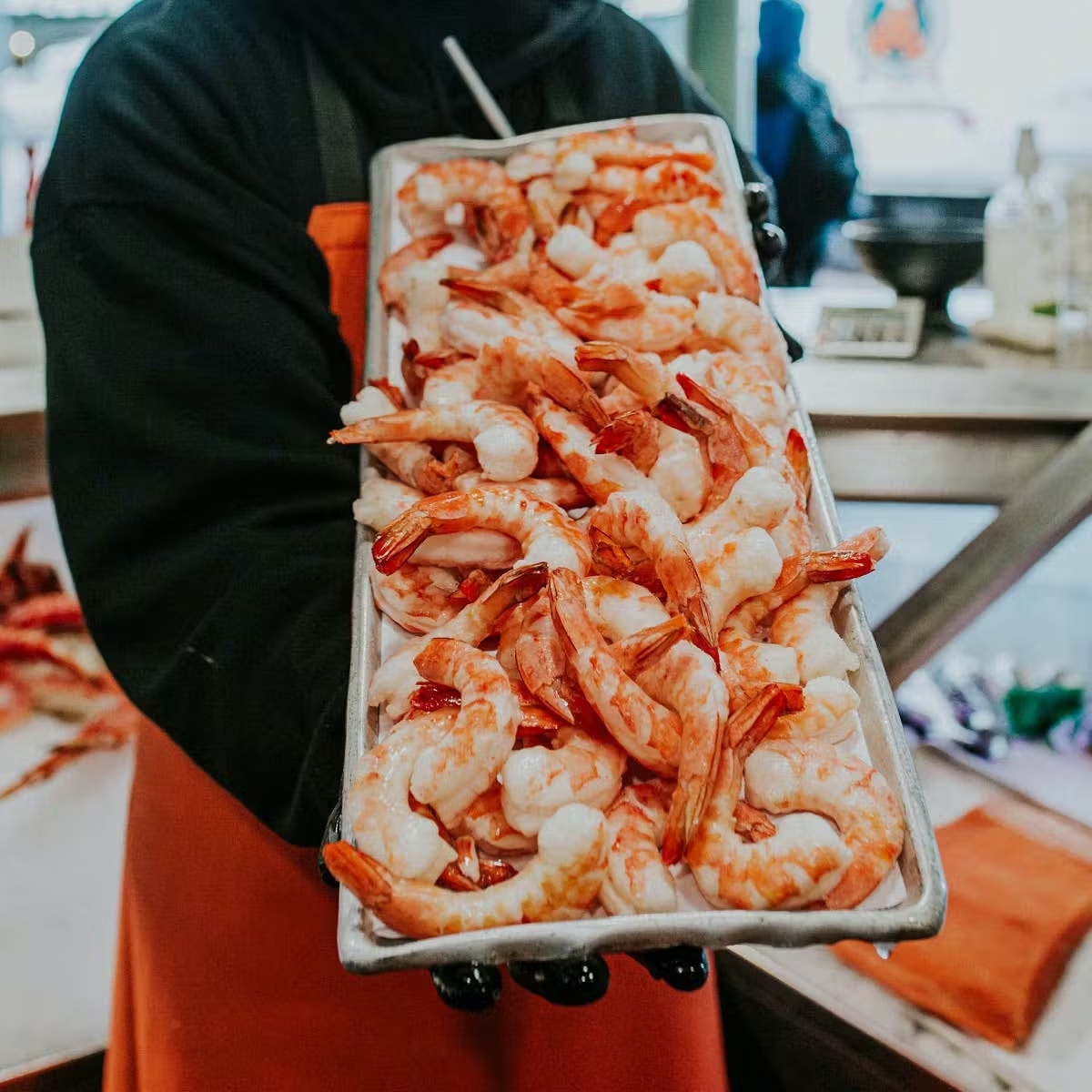 Cocktail Prawns - Cooked, Ready to Eat, 1 lb