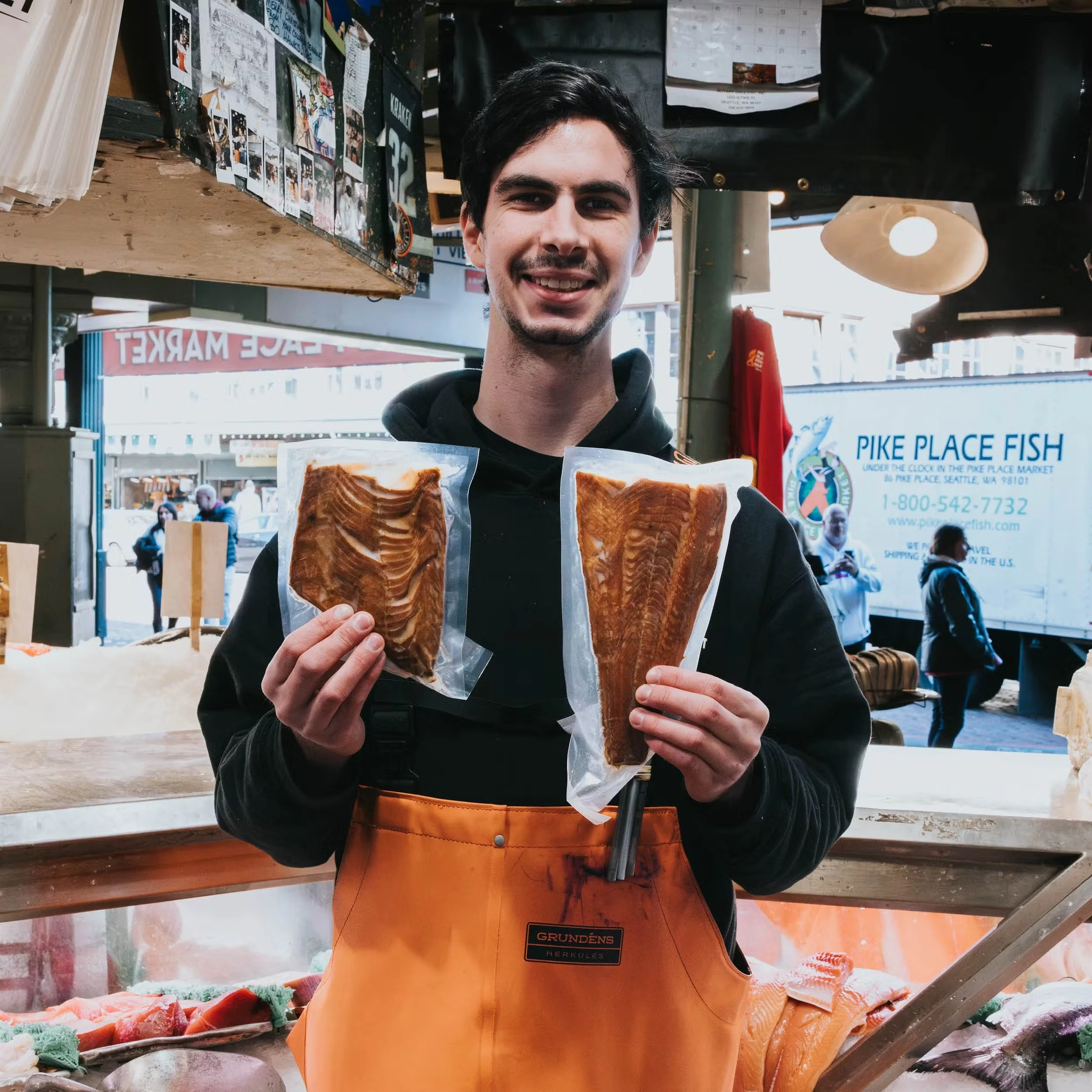 Smoked Black Cod - Alderwood, Wild, USA, 1/2 lb