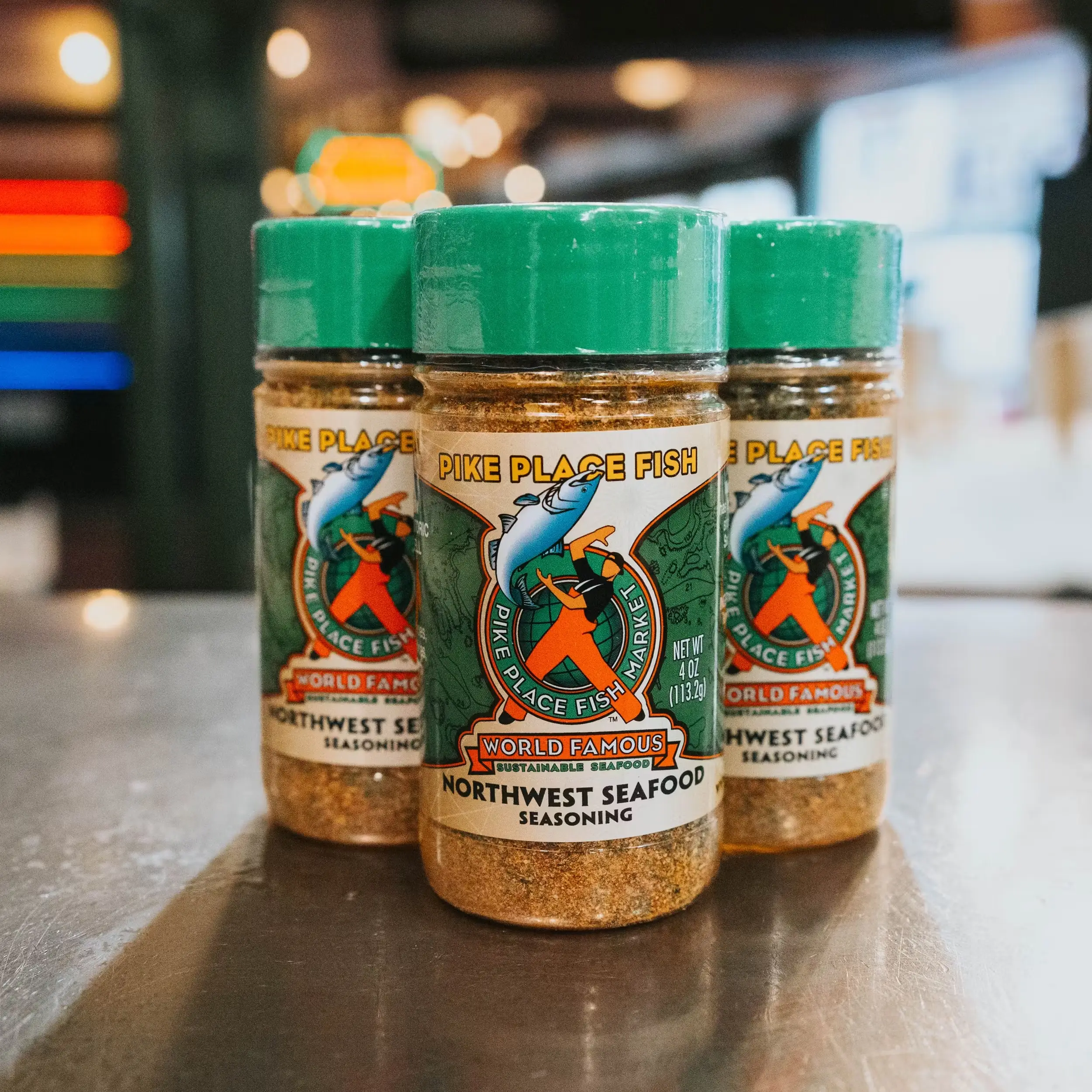 Northwest Seafood Seasoning - All Natural, Pike Place Fish Market, 4oz