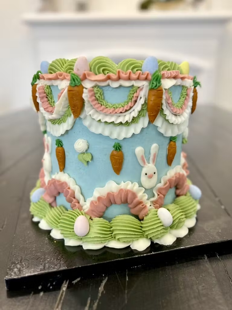 Vintage Easter Cake