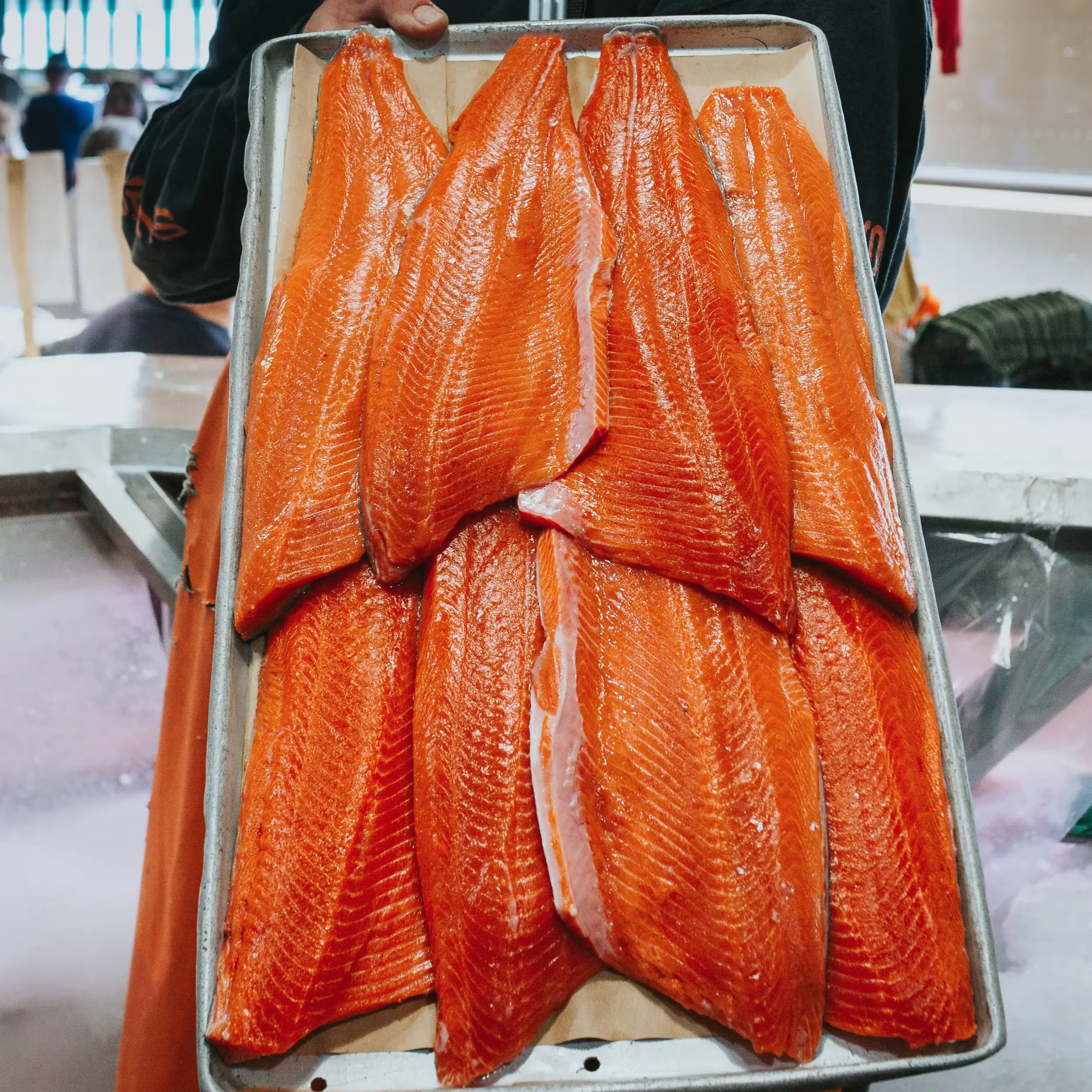 Copper River Sockeye Salmon - Fillet, Fresh, Wild, 1 lb