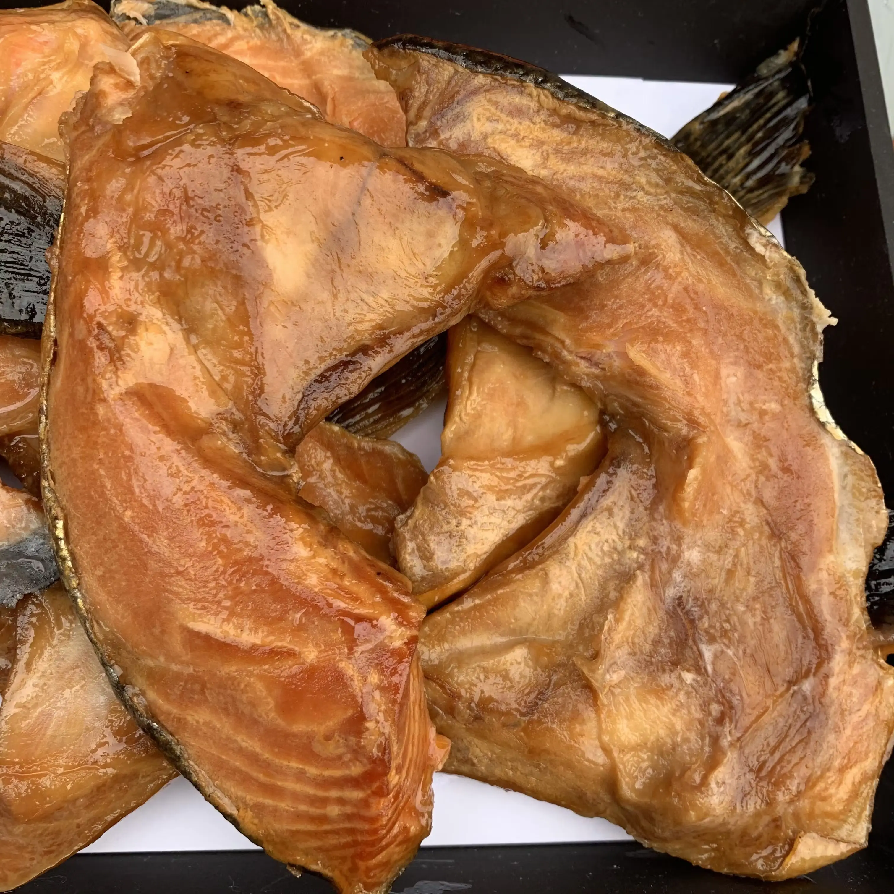 Smoked Collars - King Salmon, Wild, 3/4 lb