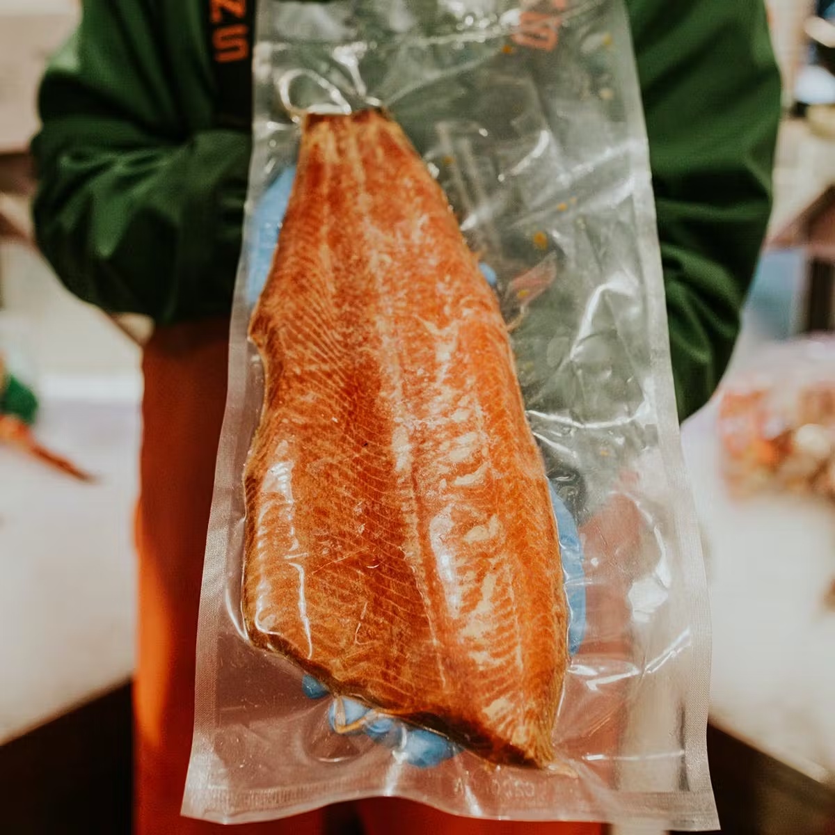 Smoked Copper River King Salmon, Wild, 3/4 lb