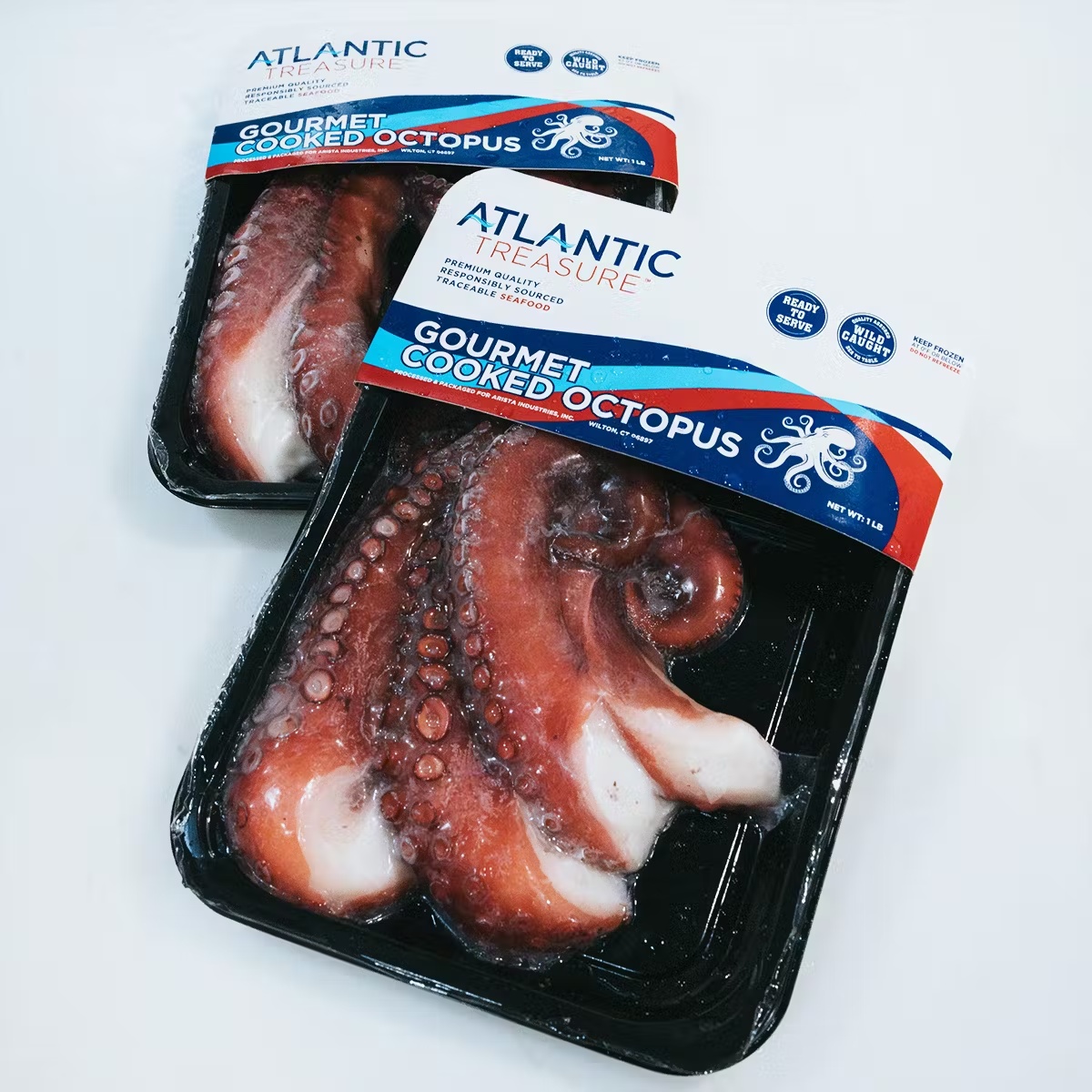 Octopus - Fully Cooked, Mediterranean, Wild
