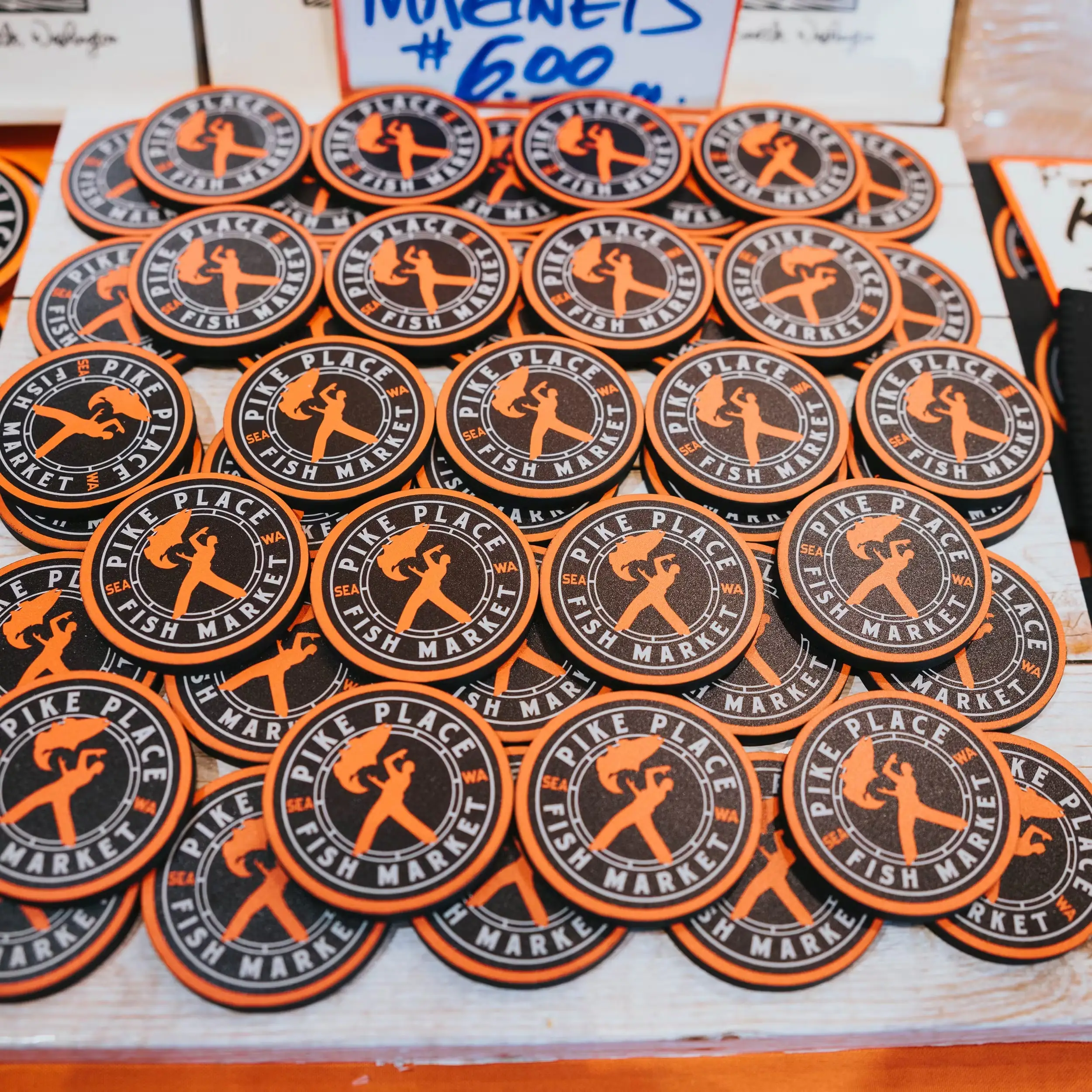 Pike Place Fish Market Magnet
