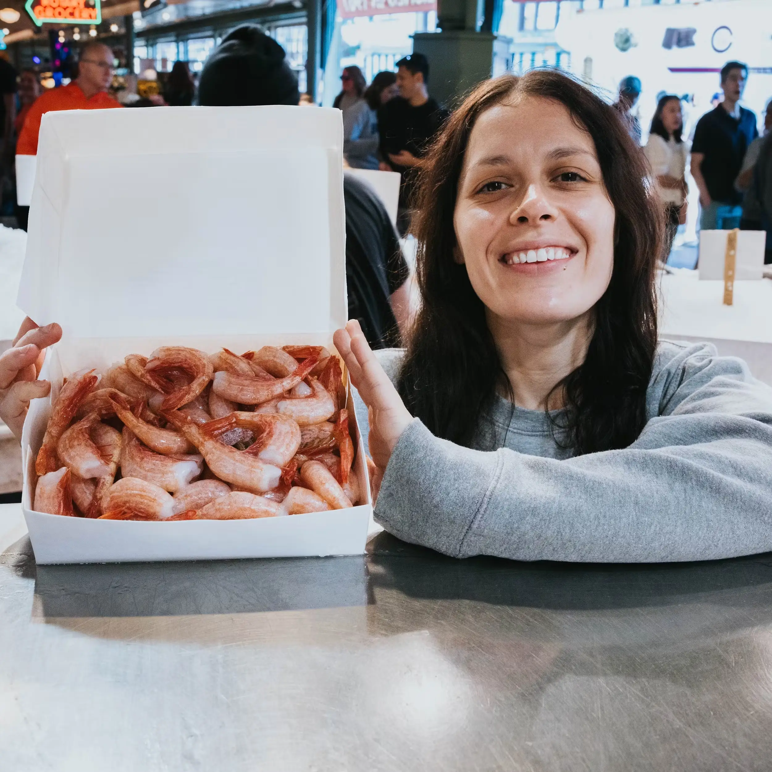 Sidestriped Shrimp - Wild, Alaskan, USA, 1 lb