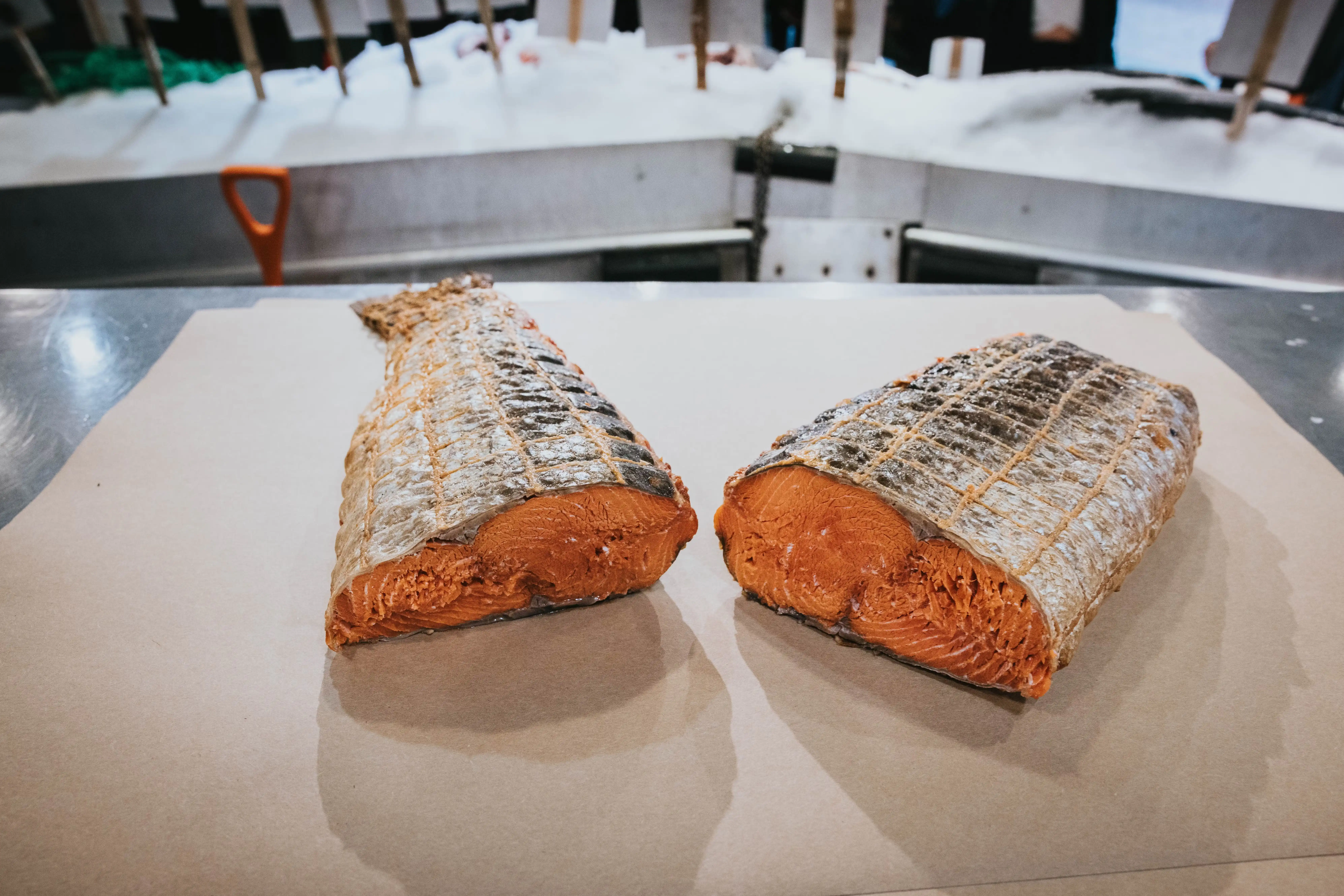 Smoked Alaskan Sockeye Salmon - Whole Fish, Wild, 3 lbs