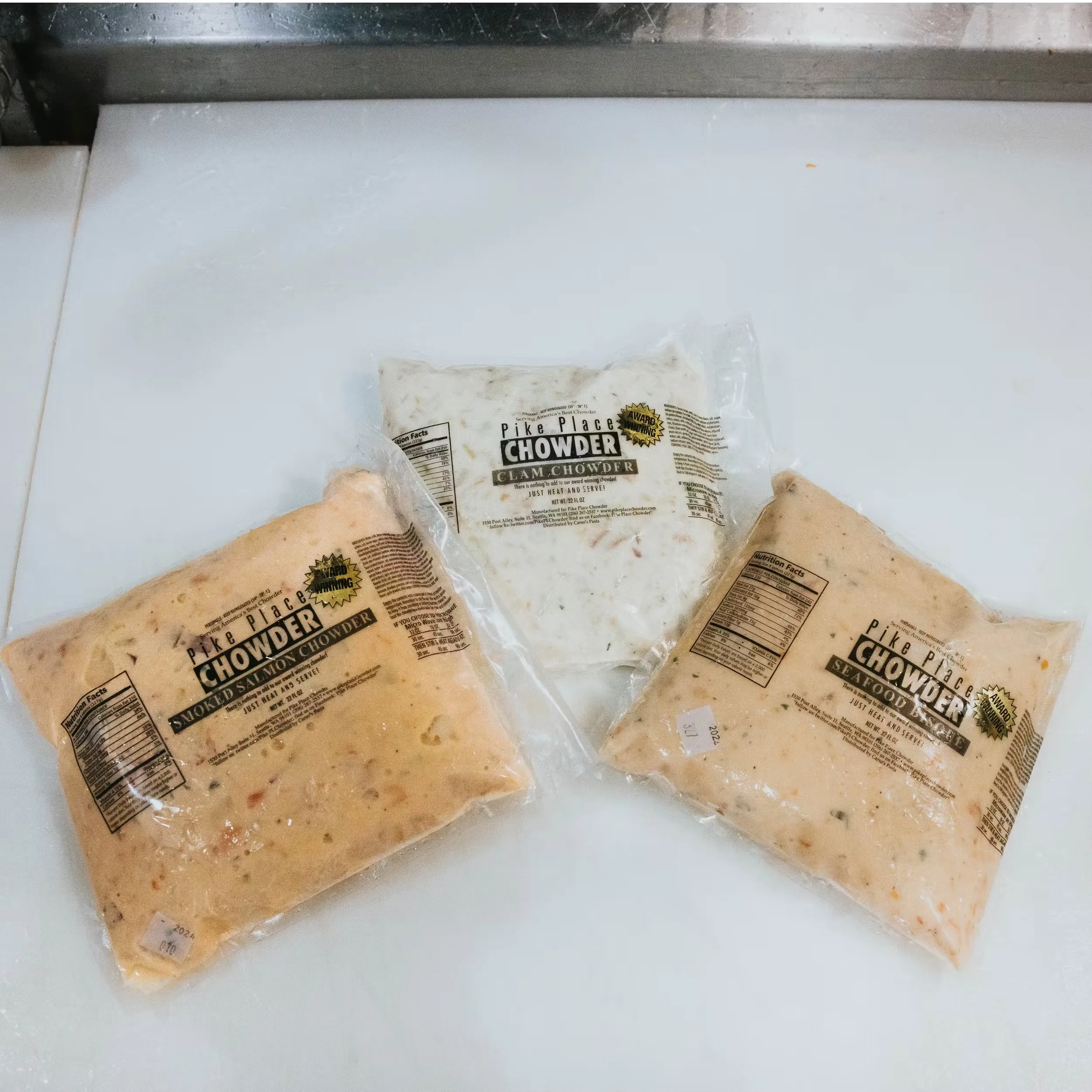 Seafood Bisque + Chowders Combo Pack