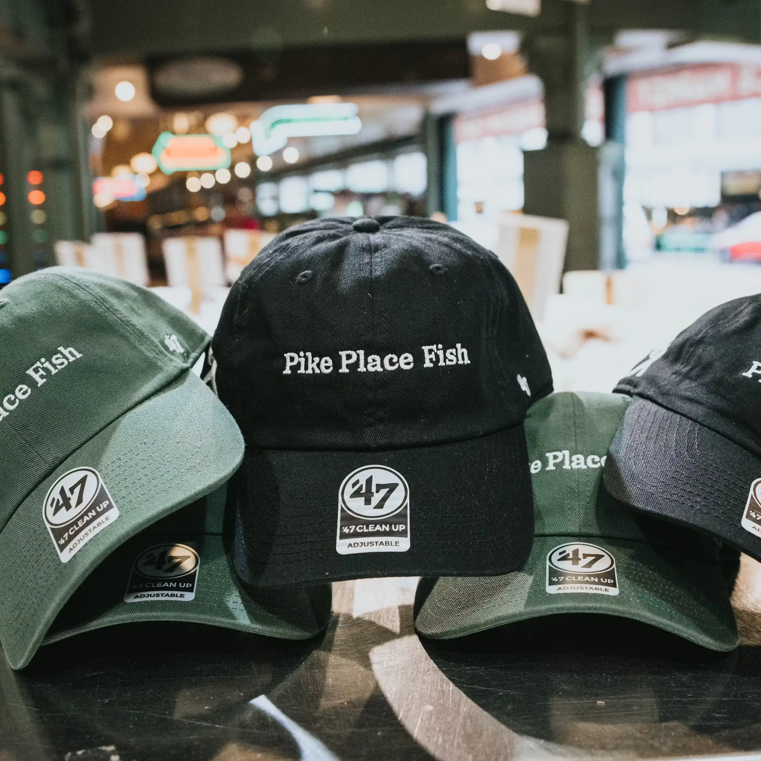 Pike Place Fish '47 Clean-Up Hat