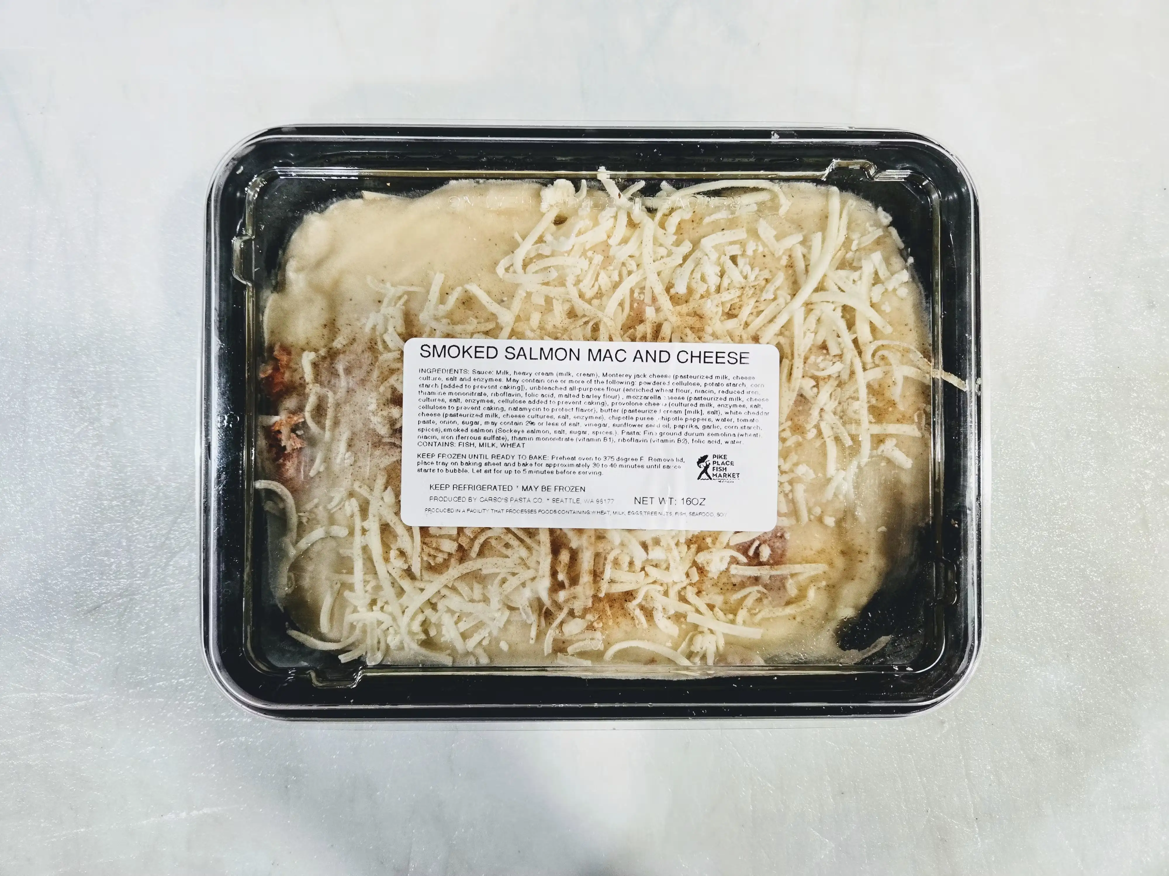 Smoked Salmon Mac and Cheese - 16 oz