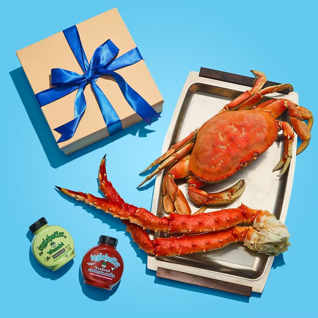 Dungeness + King Crab + Hoodie Gift Set