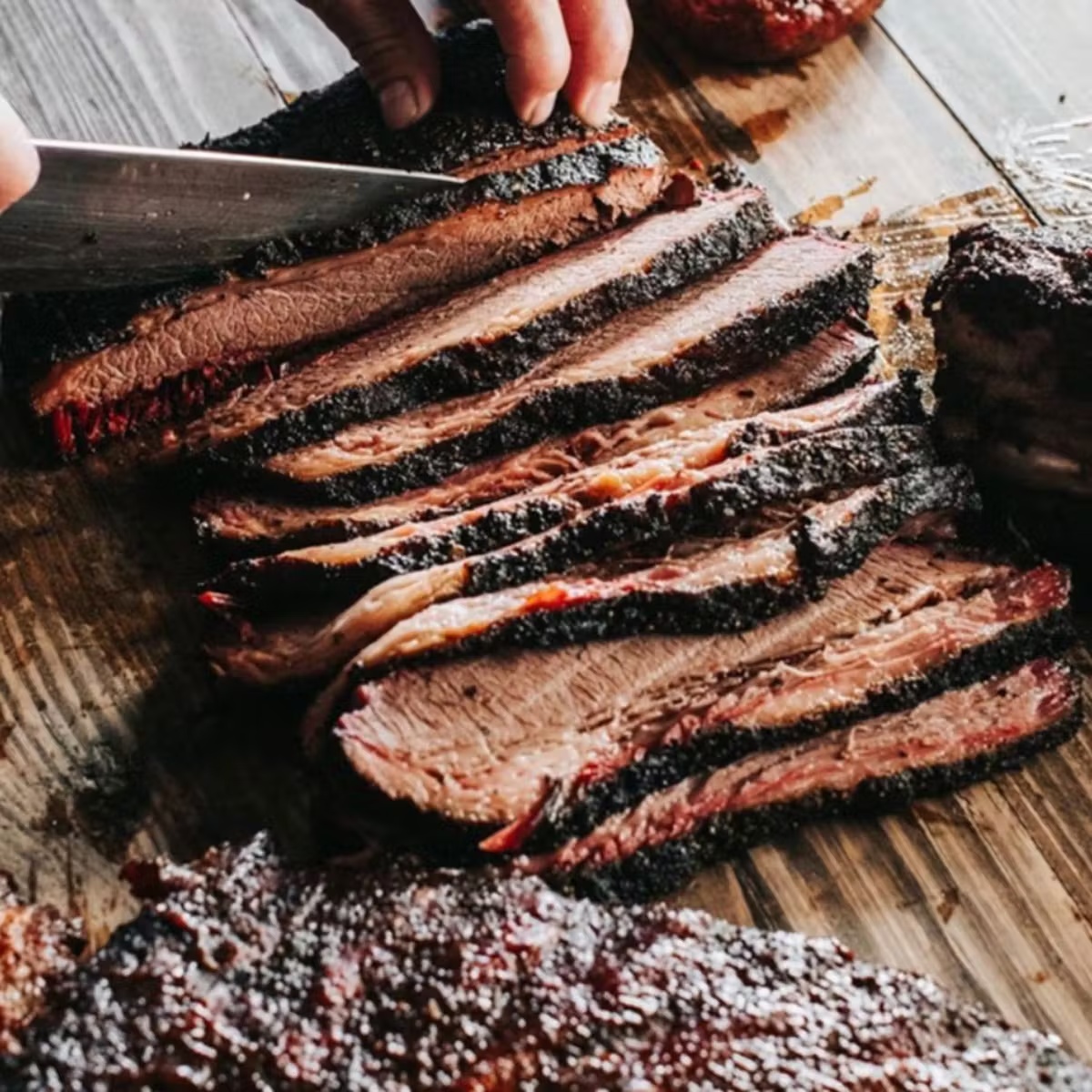 Prime Post Oak Smoked Brisket, Sliced - 3 lbs.