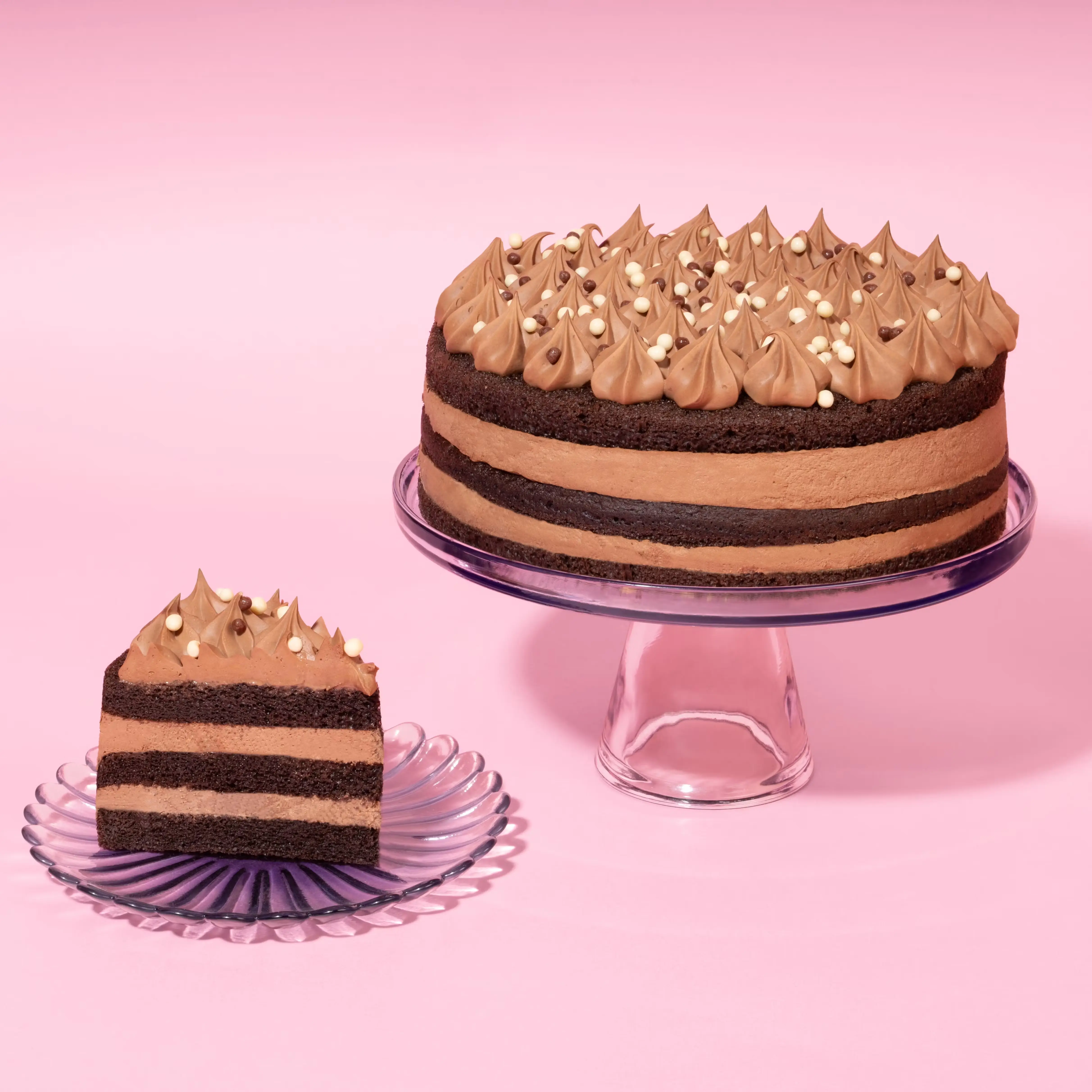 Parisian Chocolate Mousse Cake