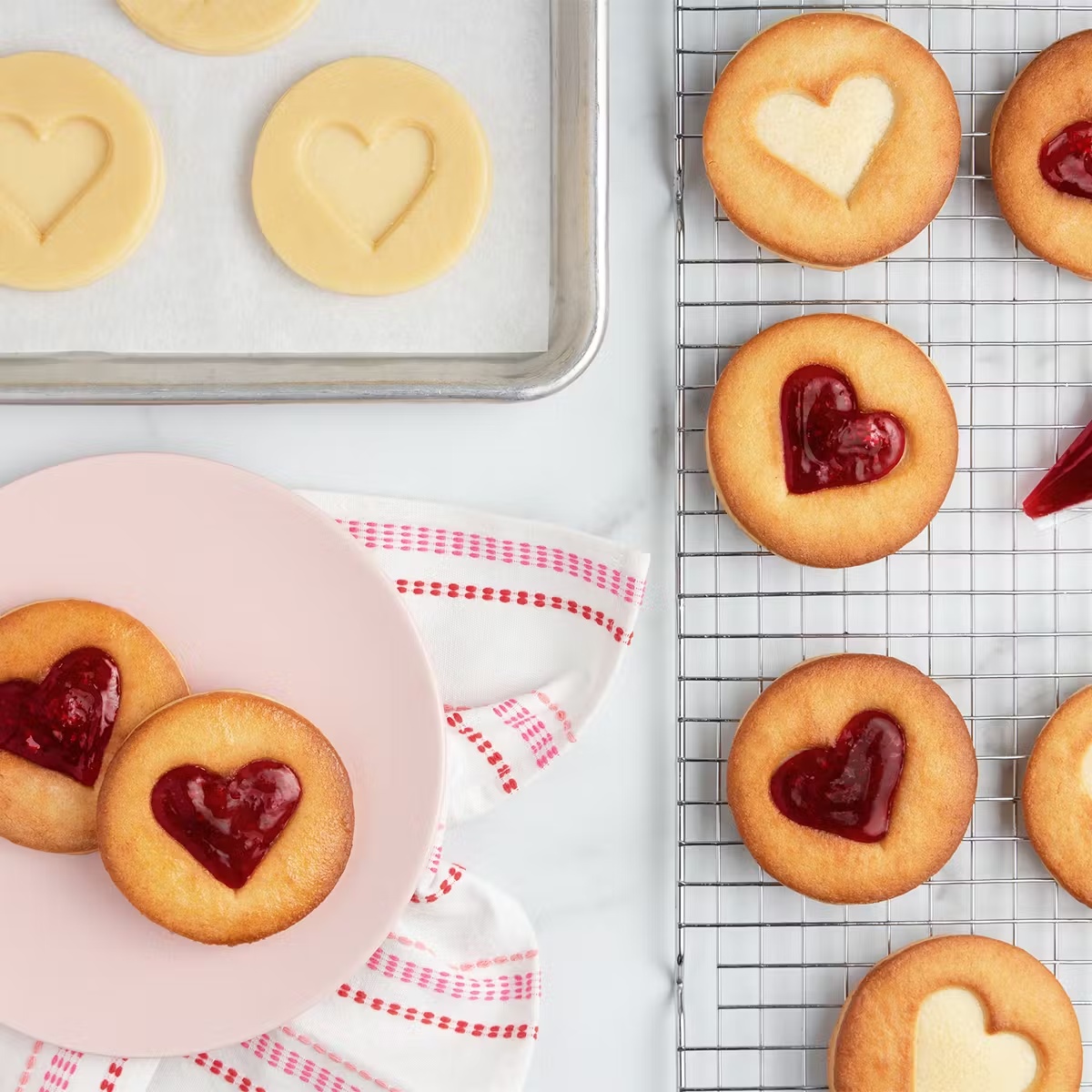 Raspberry Almond Cookie Kit - 30 Pack