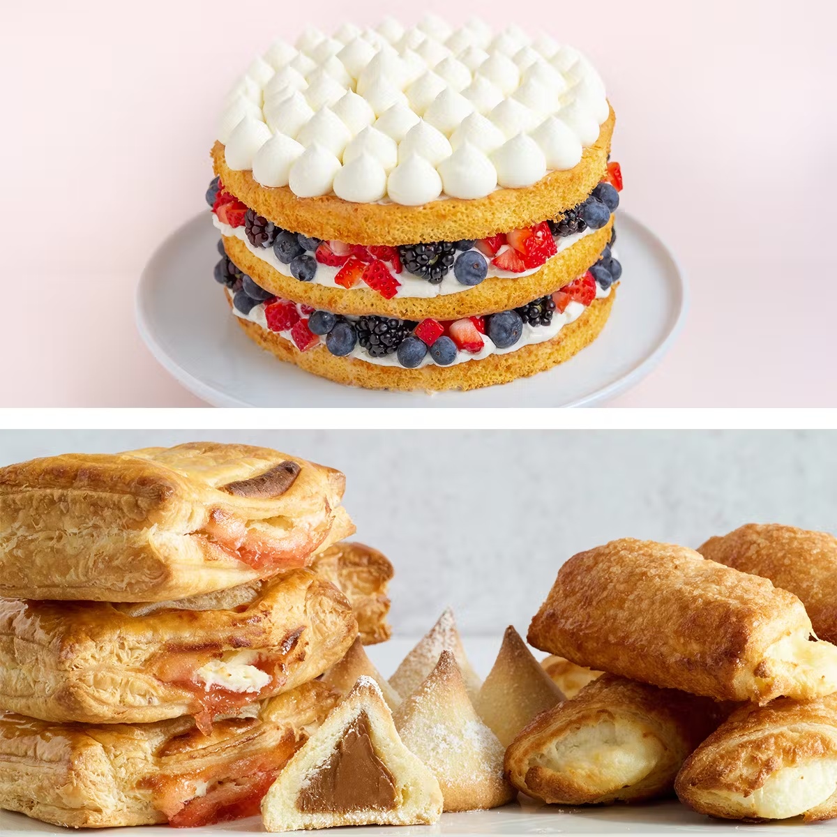 MilkâN BerriesÂ® Tres Leches Cake + Sweet & Savory Sampler