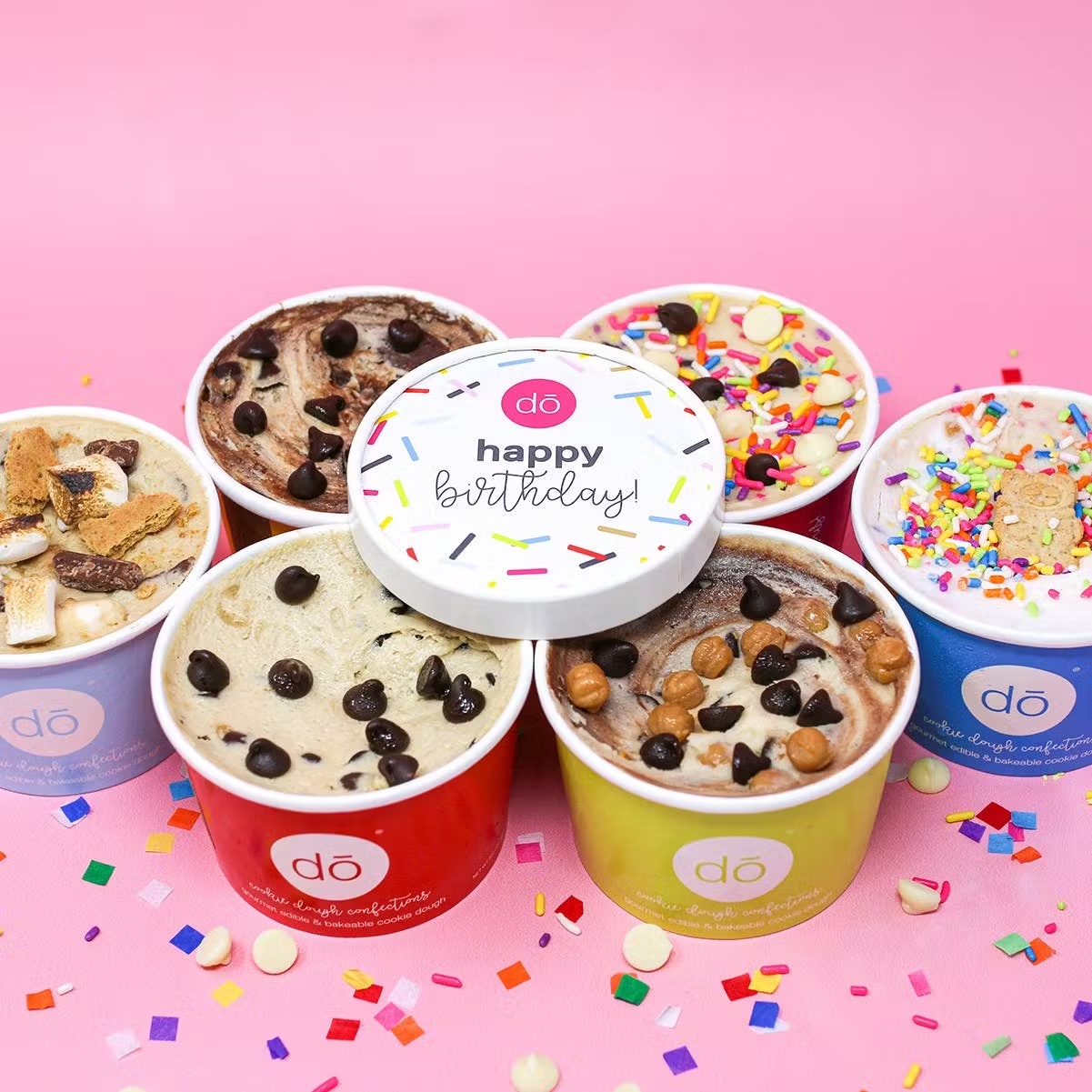 Birthday Gift Cookie Dough 6 Pack