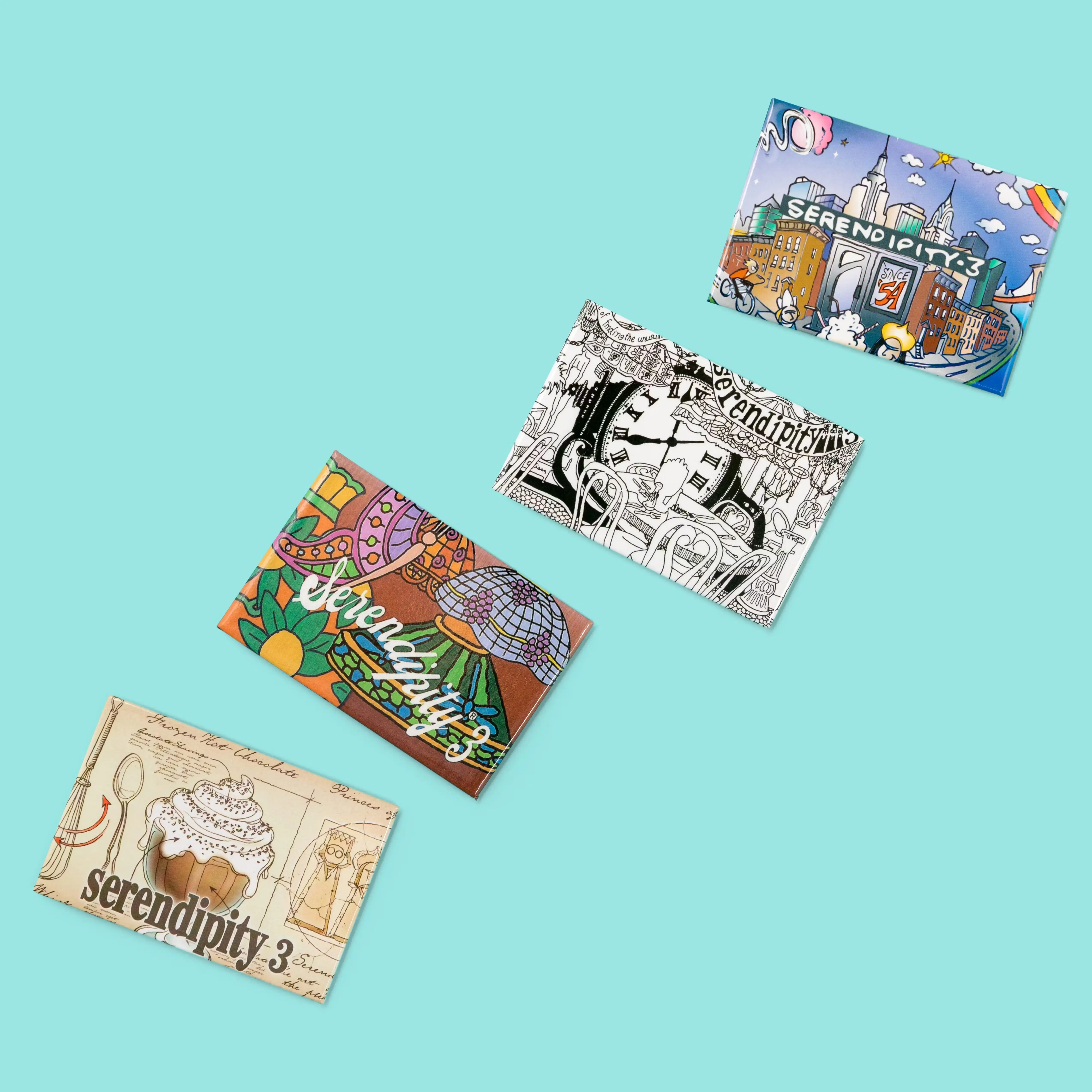 Serendipity3 Magnets - 4 Pack