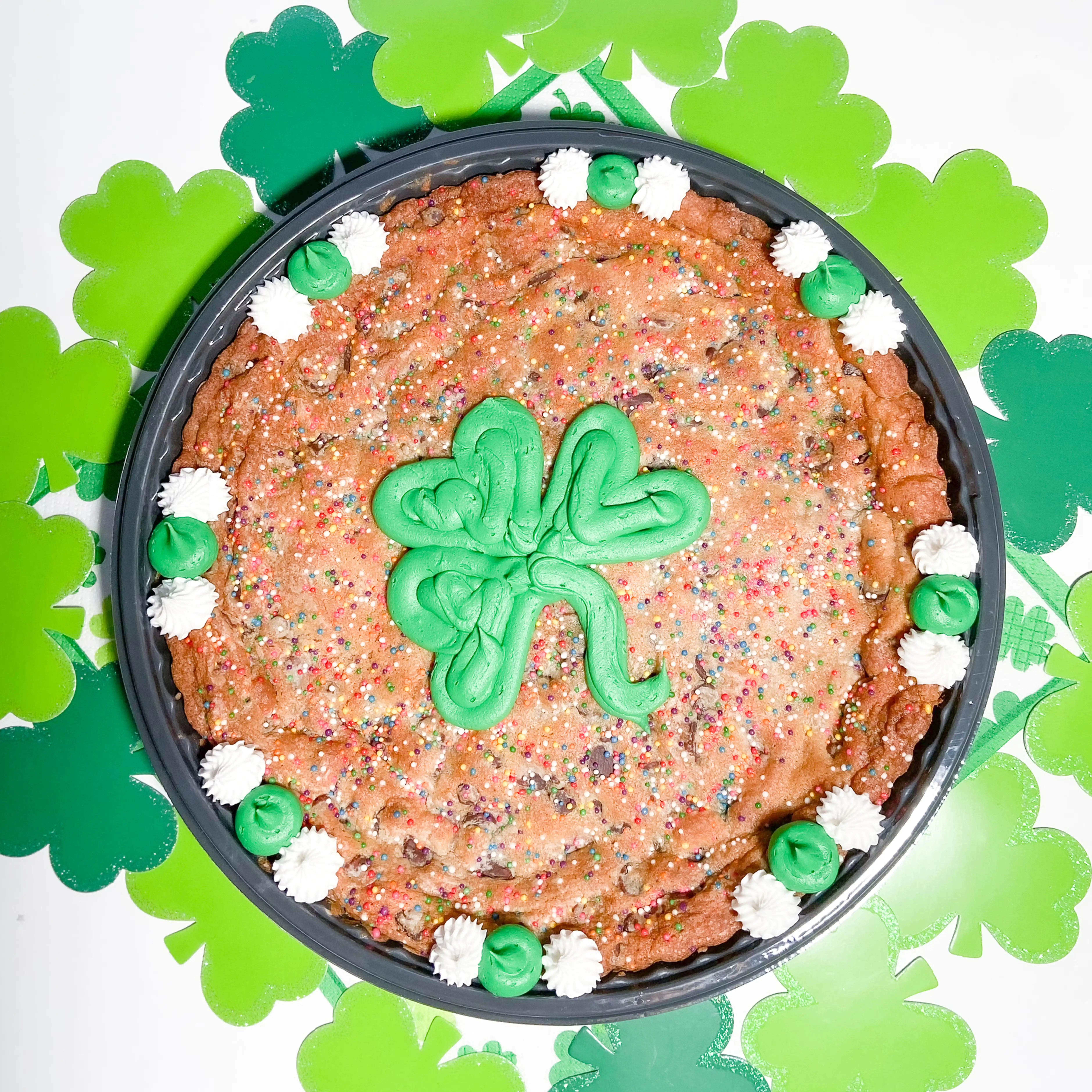 St. Patrick's Day Cookie Cake